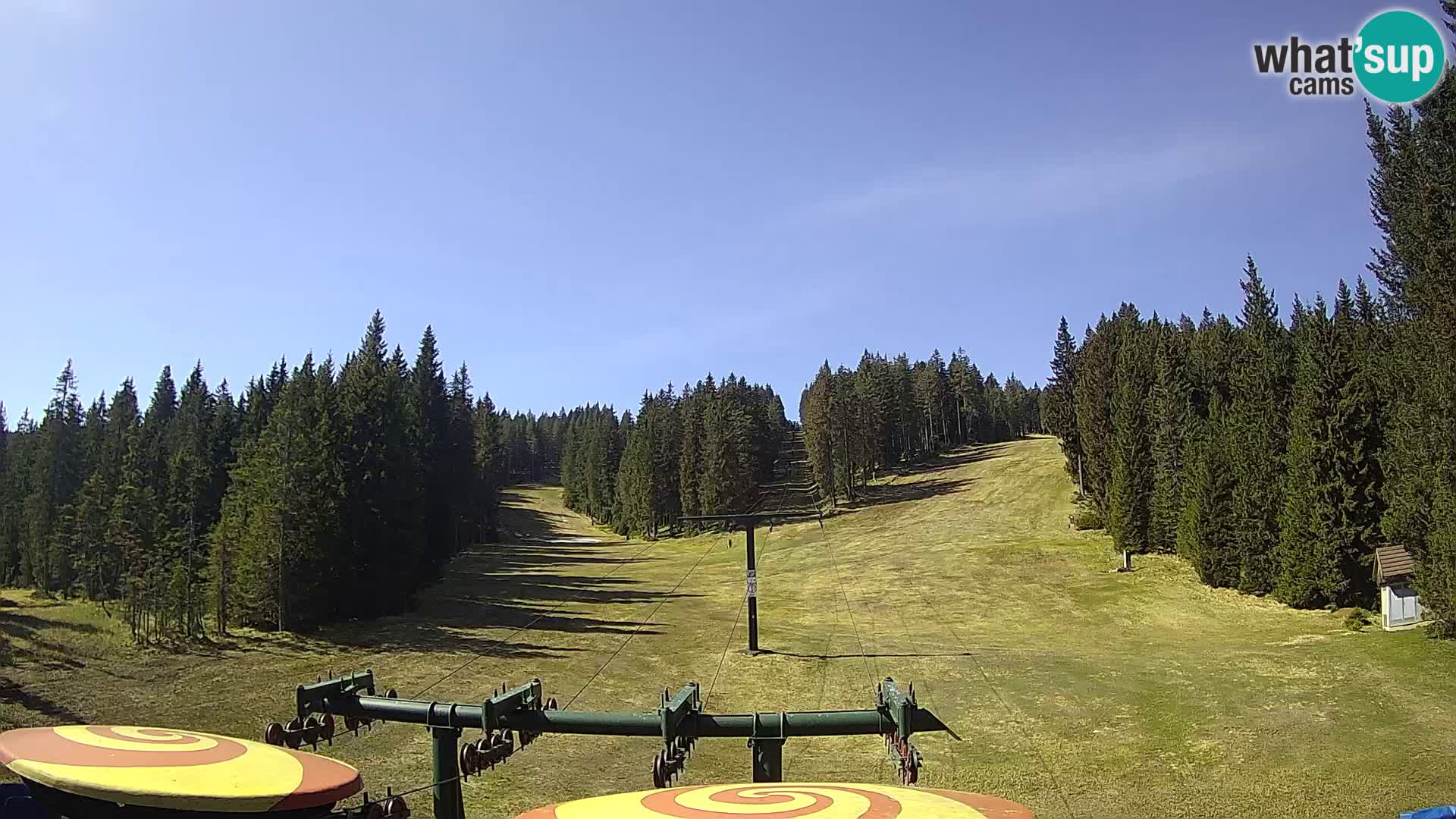 Skigebiet Rogla Webcam Ostruščica Piste 1 und 2