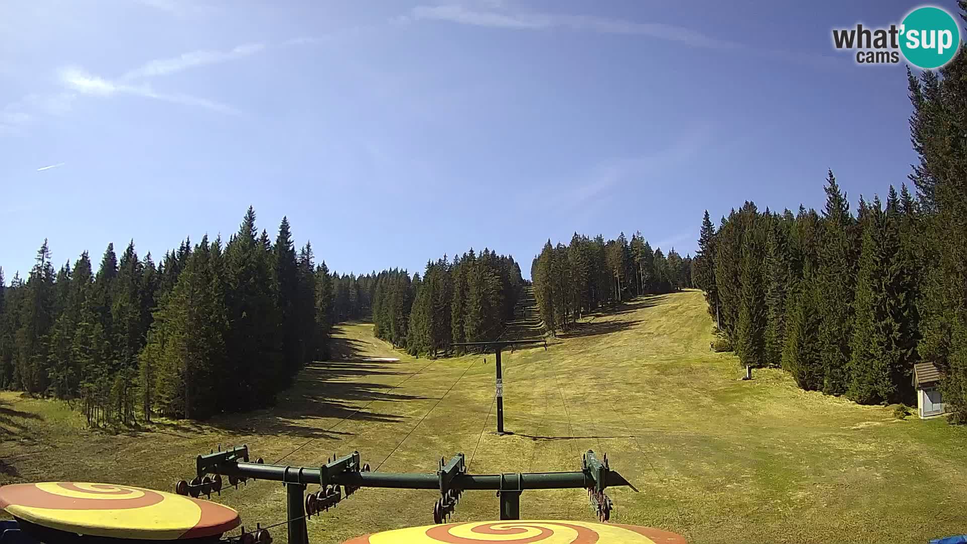 Comprensorio sciistico Rogla Webcam live Ostruščica piste 1 e 2