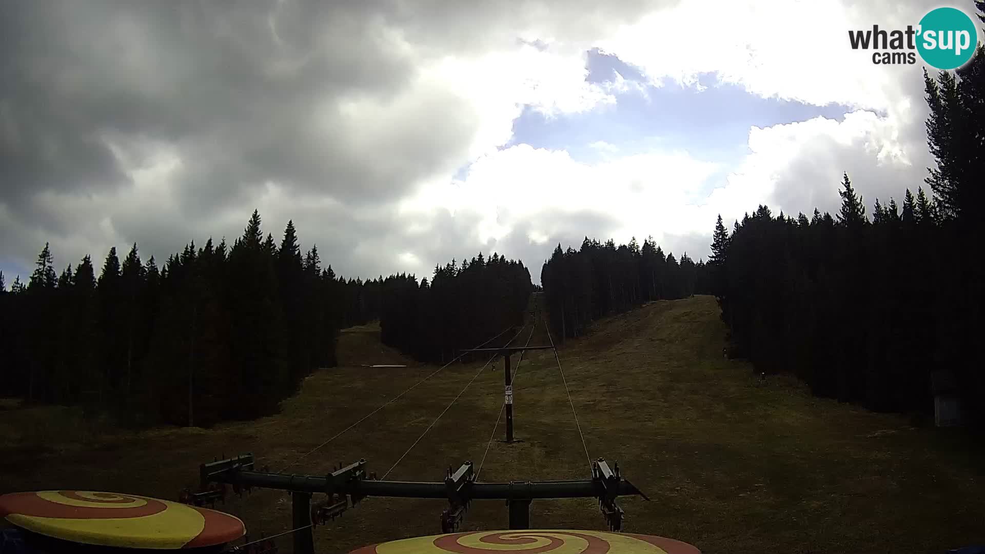 Skijalište Rogla web kamera Ostruščica proga 1 in 2