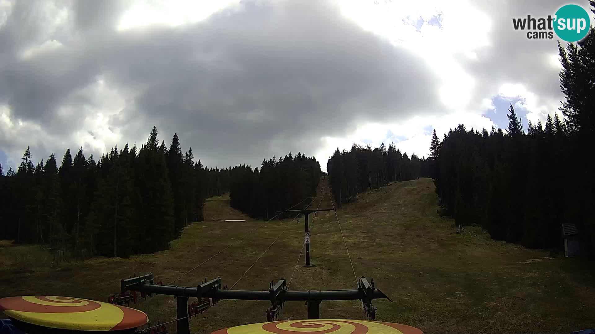 Skigebiet Rogla Webcam Ostruščica Piste 1 und 2