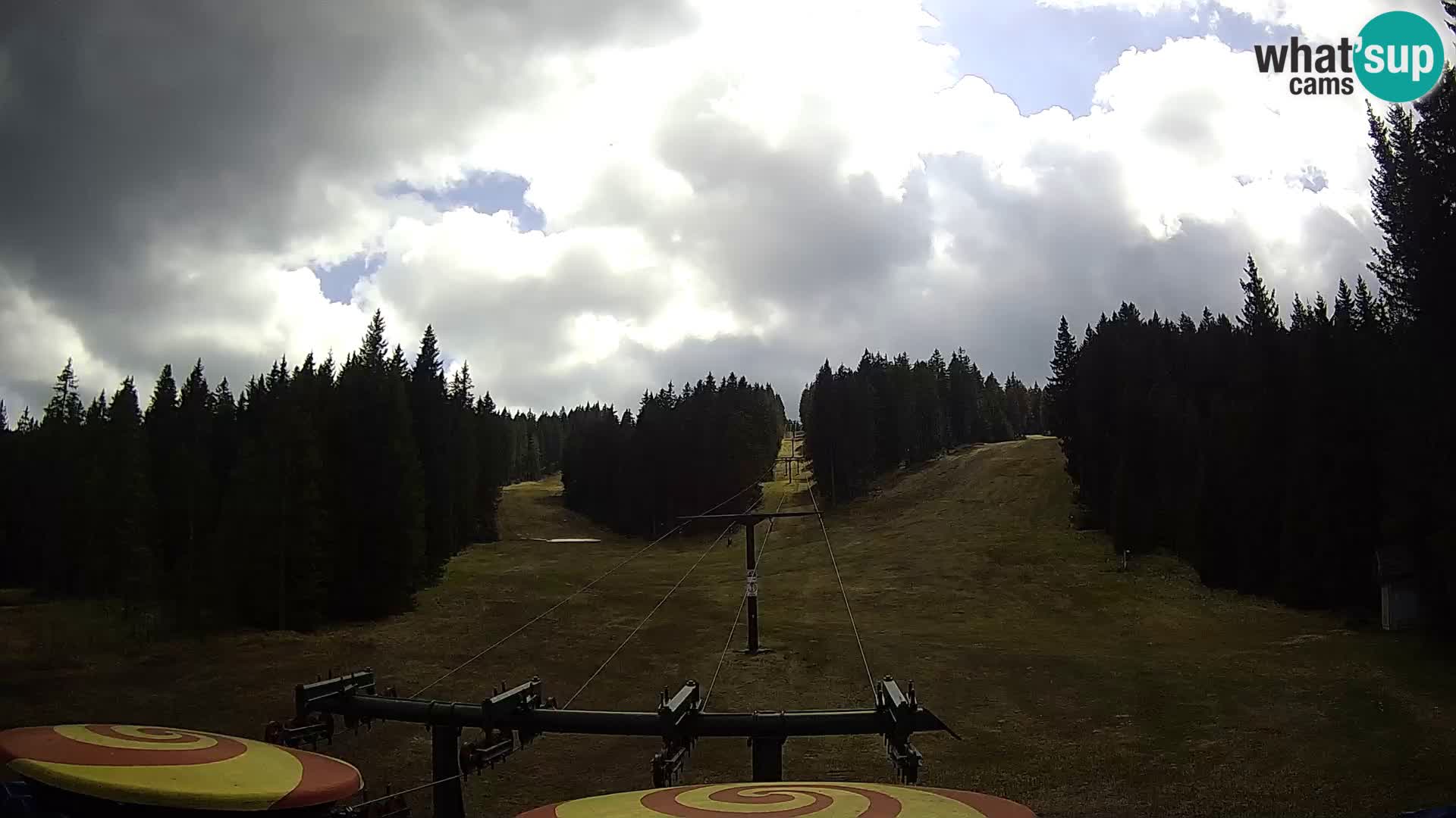 Comprensorio sciistico Rogla Webcam live Ostruščica piste 1 e 2