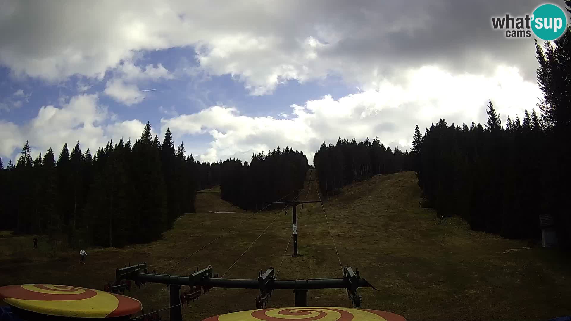 Comprensorio sciistico Rogla Webcam live Ostruščica piste 1 e 2