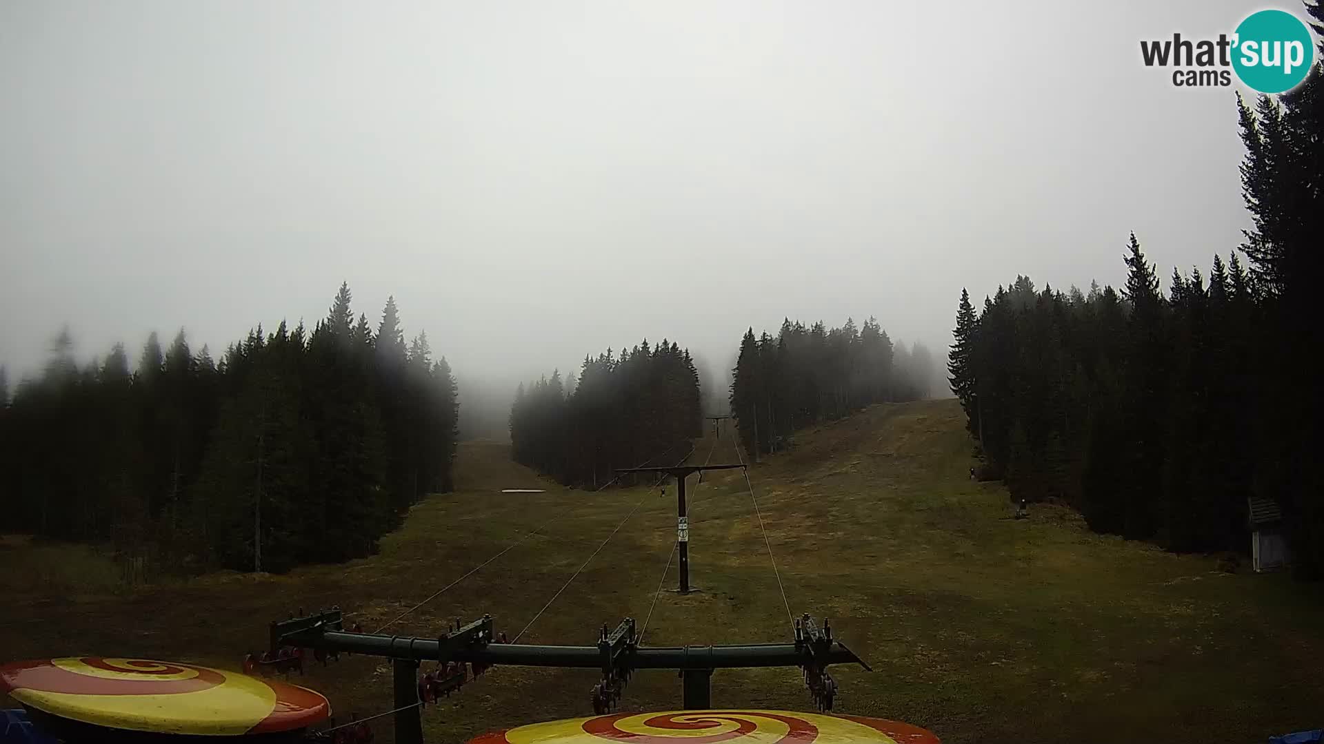 Skijalište Rogla web kamera Ostruščica proga 1 in 2