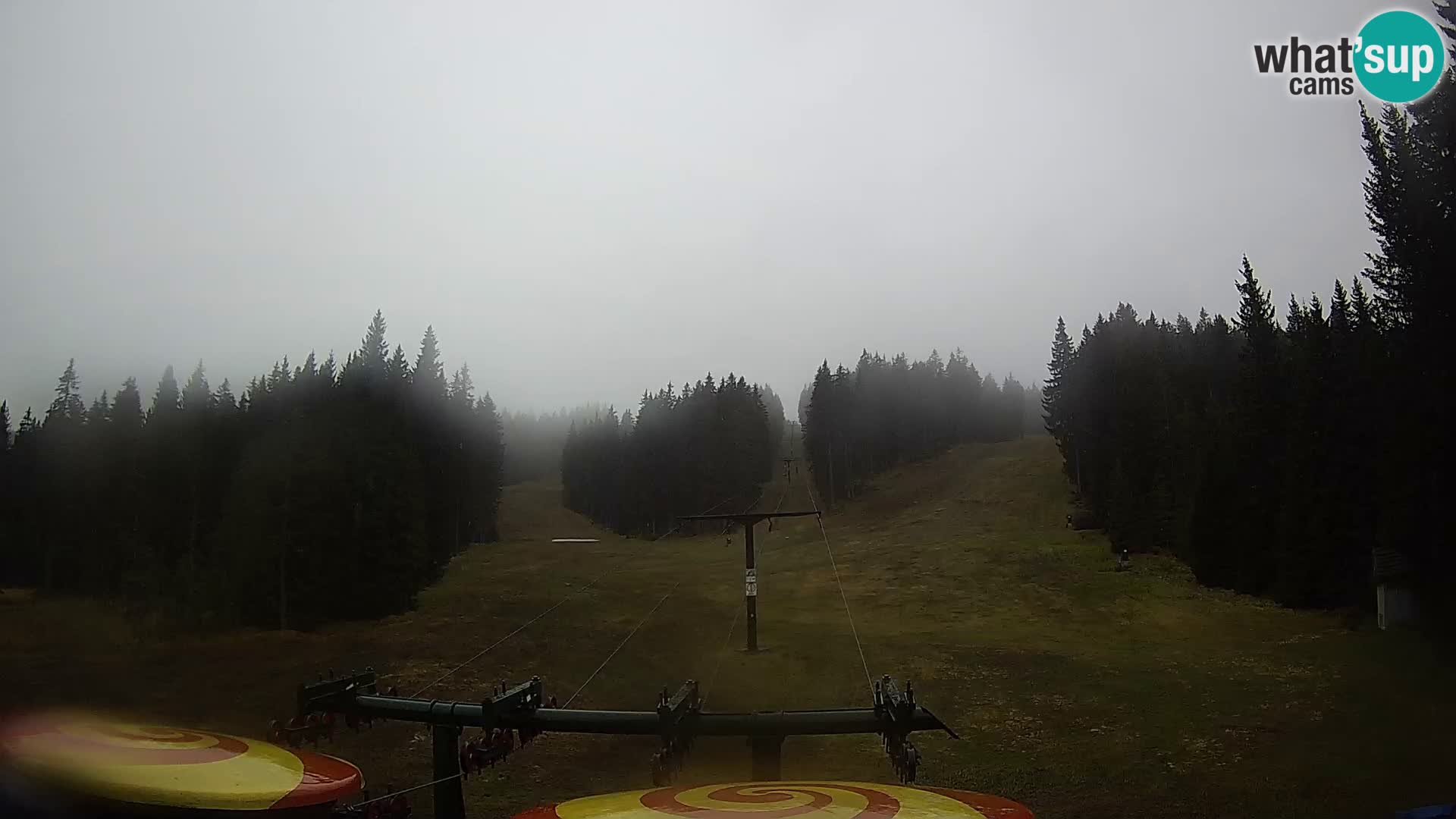 Comprensorio sciistico Rogla Webcam live Ostruščica piste 1 e 2