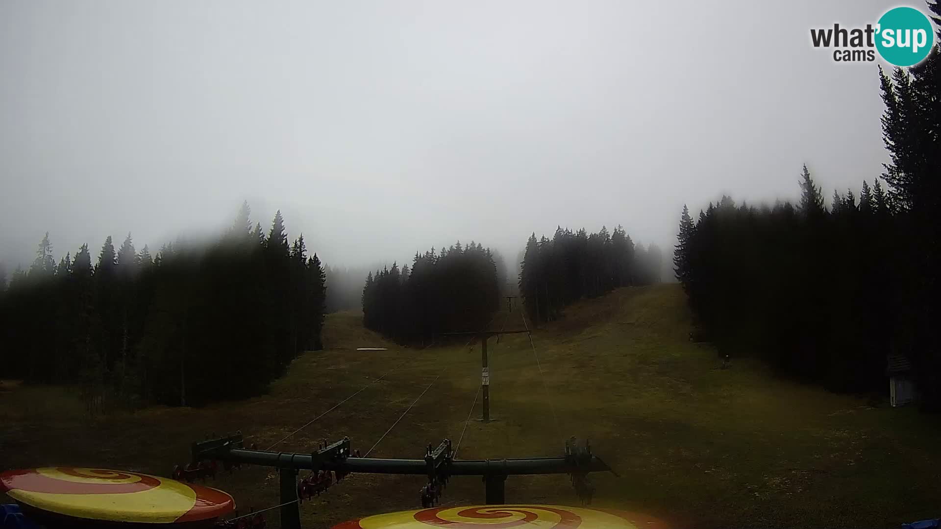 Smučišče Rogla Spletna kamera Ostruščica proga 1 in 2