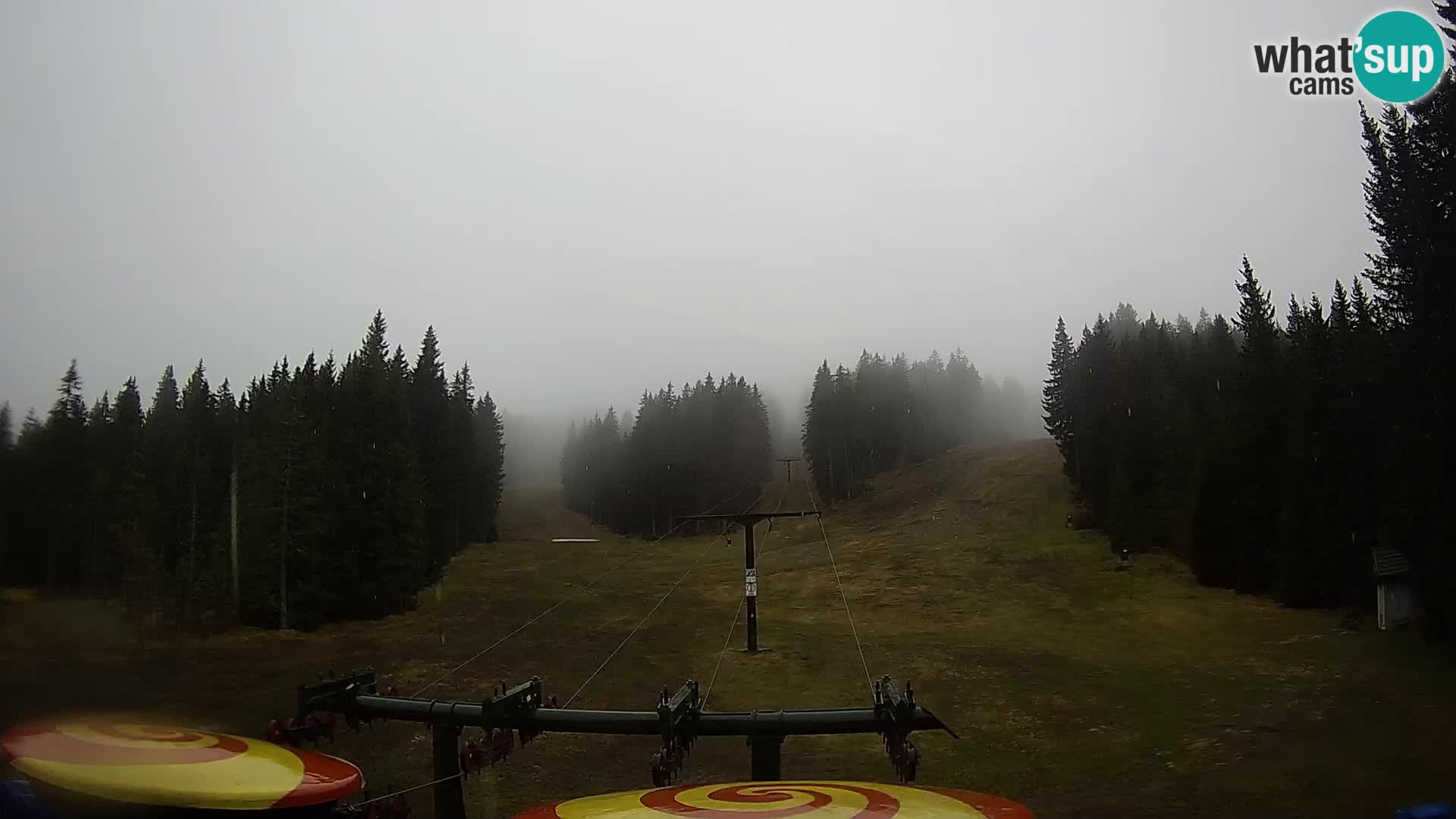 Skigebiet Rogla Webcam Ostruščica Piste 1 und 2