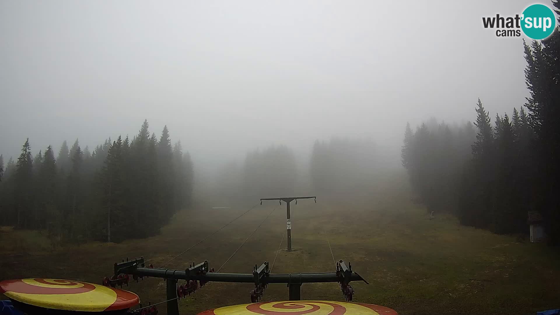 Comprensorio sciistico Rogla Webcam live Ostruščica piste 1 e 2