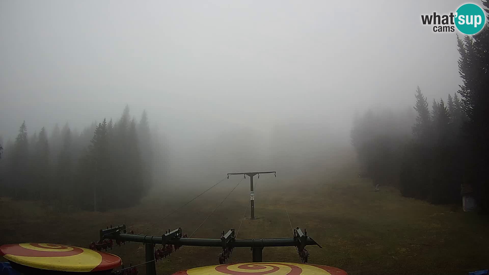 Skigebiet Rogla Webcam Ostruščica Piste 1 und 2