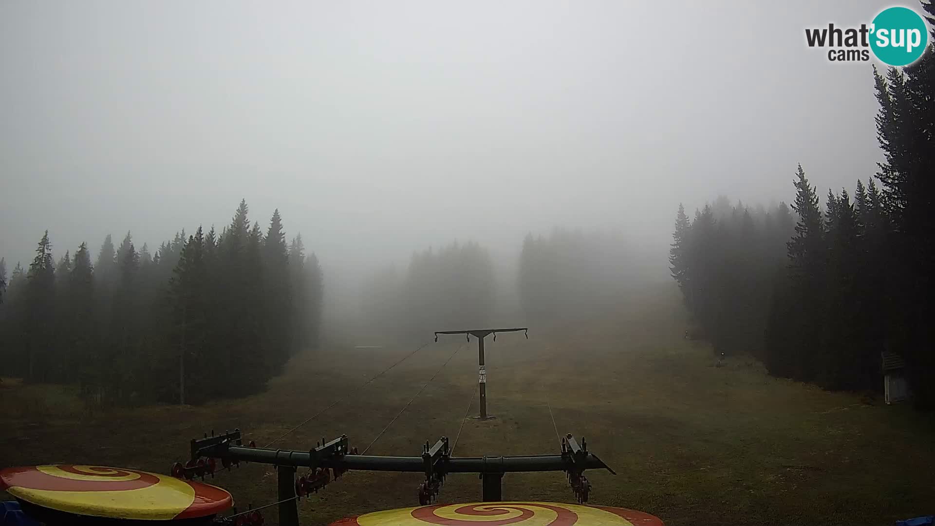 Smučišče Rogla Spletna kamera Ostruščica proga 1 in 2