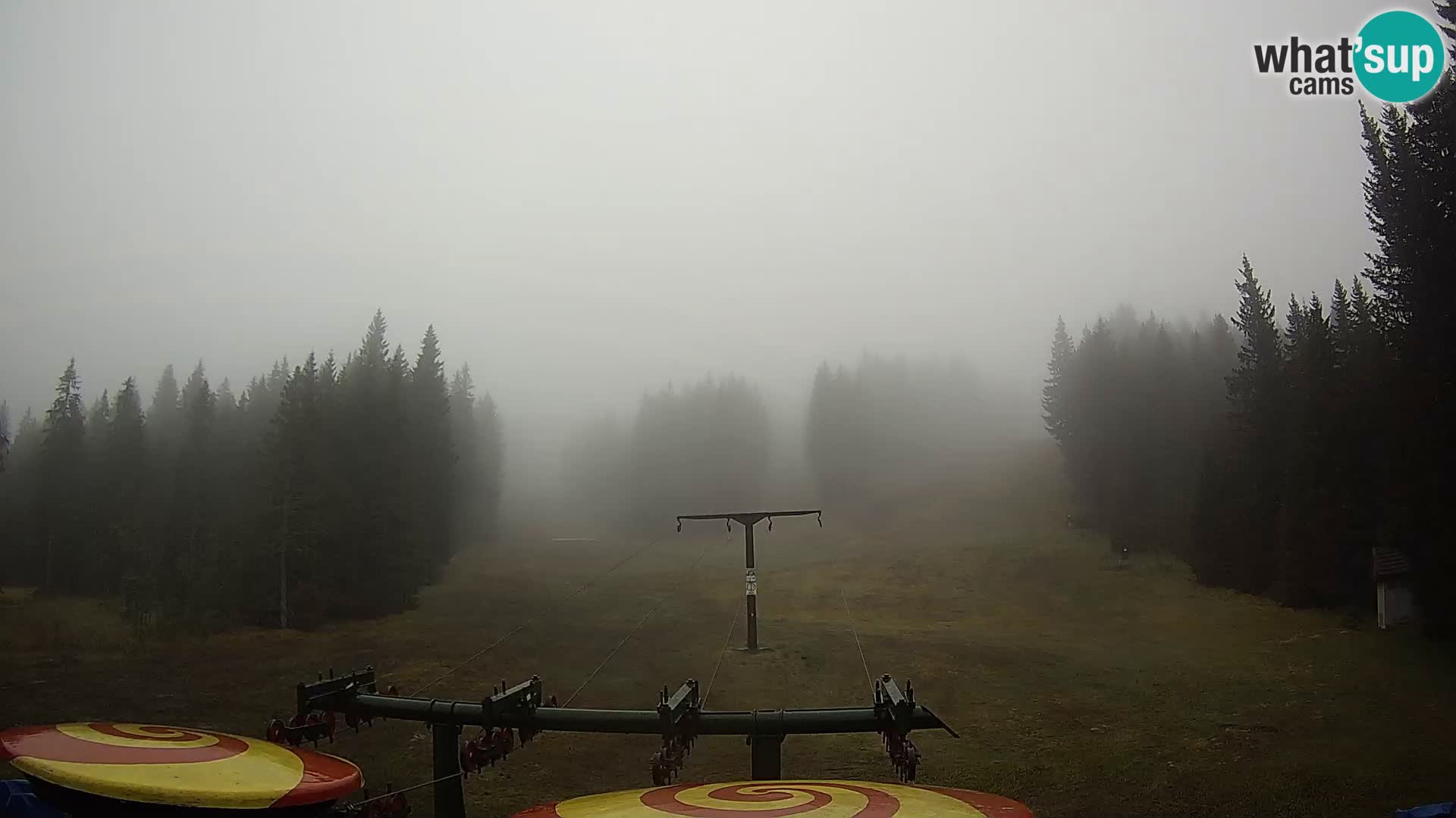 Smučišče Rogla Spletna kamera Ostruščica proga 1 in 2