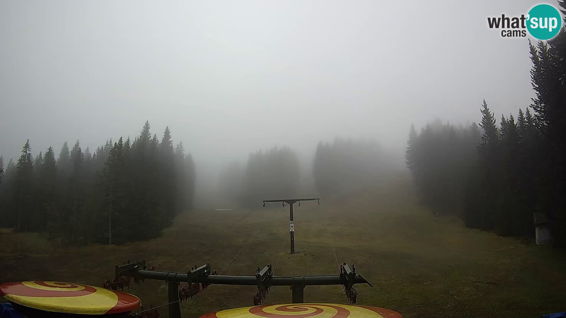Smučišče Rogla Spletna kamera Ostruščica proga 1 in 2
