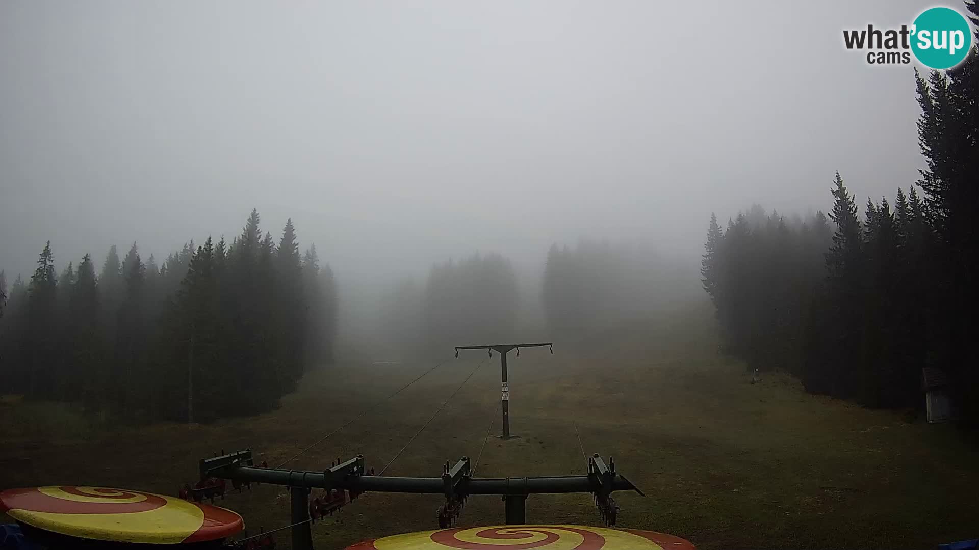 Skigebiet Rogla Webcam Ostruščica Piste 1 und 2