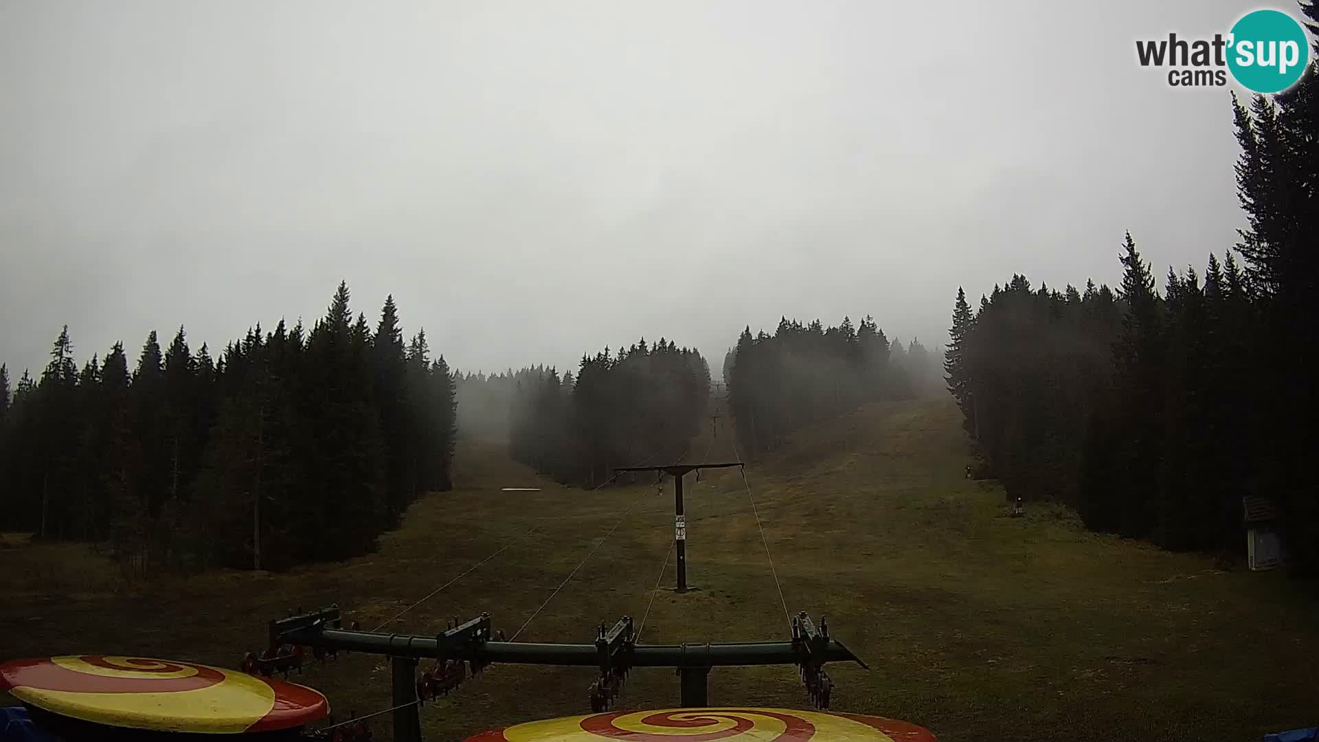 Comprensorio sciistico Rogla Webcam live Ostruščica piste 1 e 2