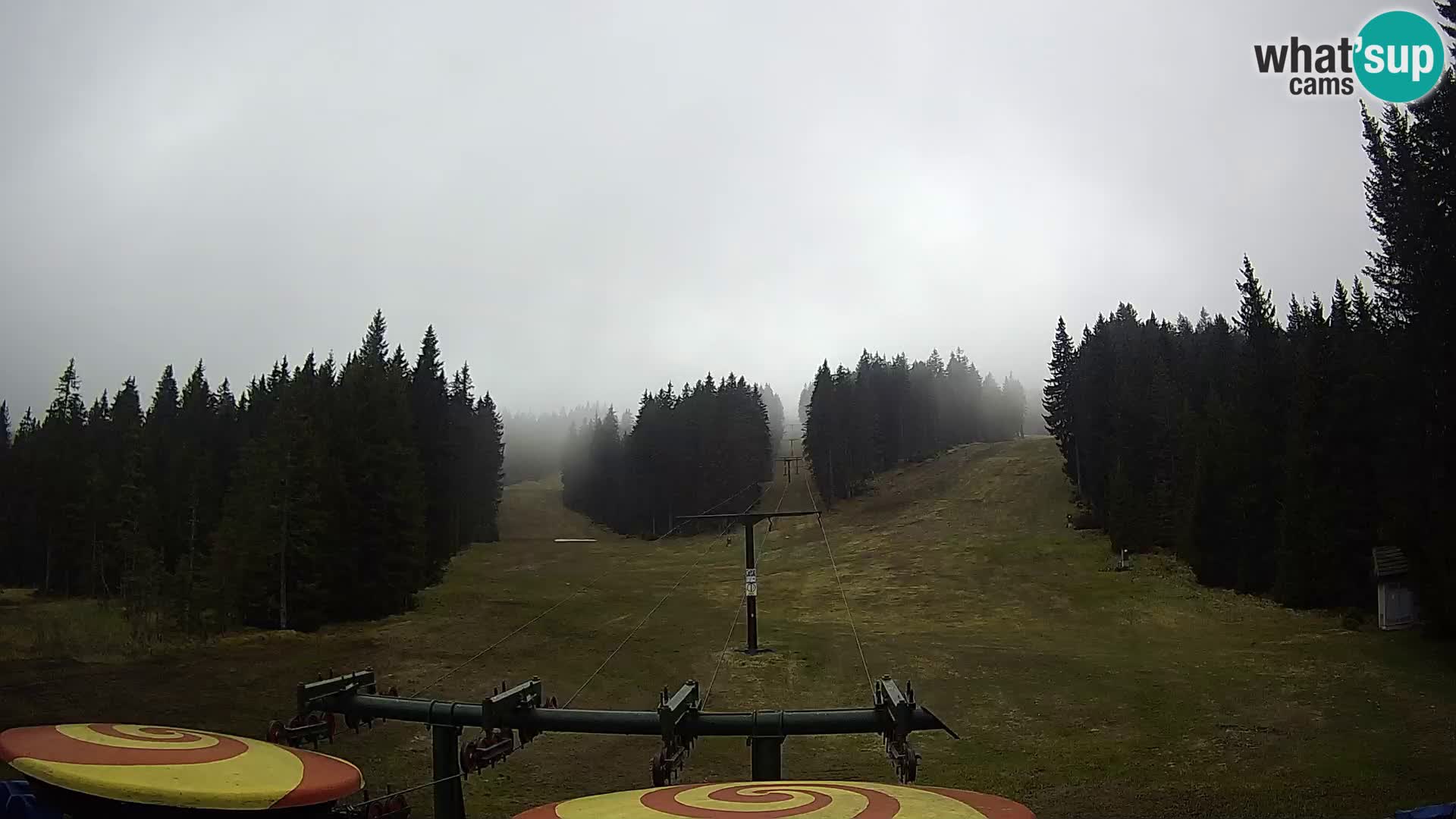 Skijalište Rogla web kamera Ostruščica proga 1 in 2