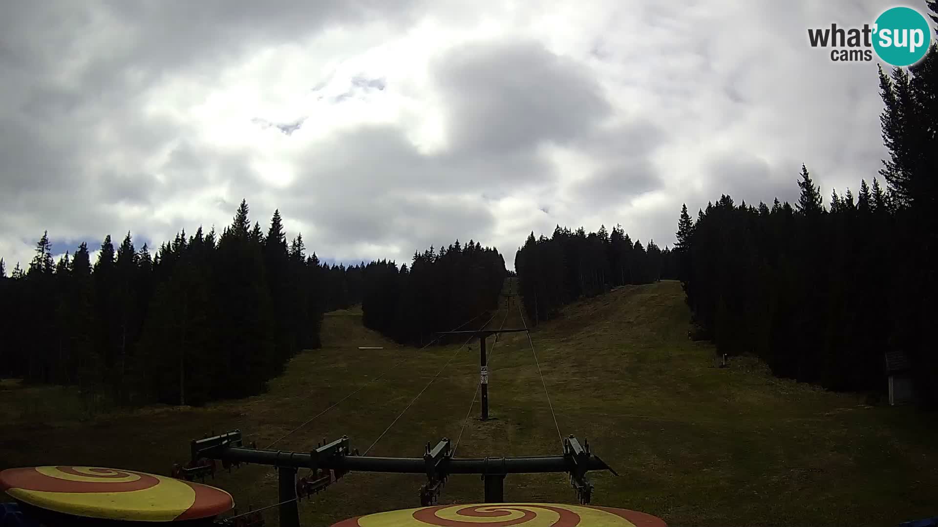 Comprensorio sciistico Rogla Webcam live Ostruščica piste 1 e 2