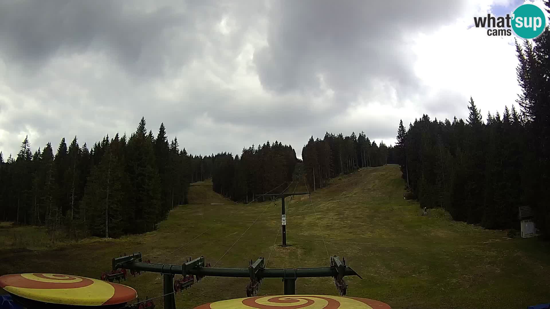Skigebiet Rogla Webcam Ostruščica Piste 1 und 2