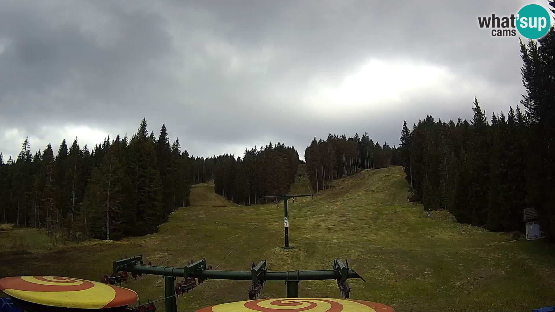 Skijalište Rogla web kamera Ostruščica proga 1 in 2