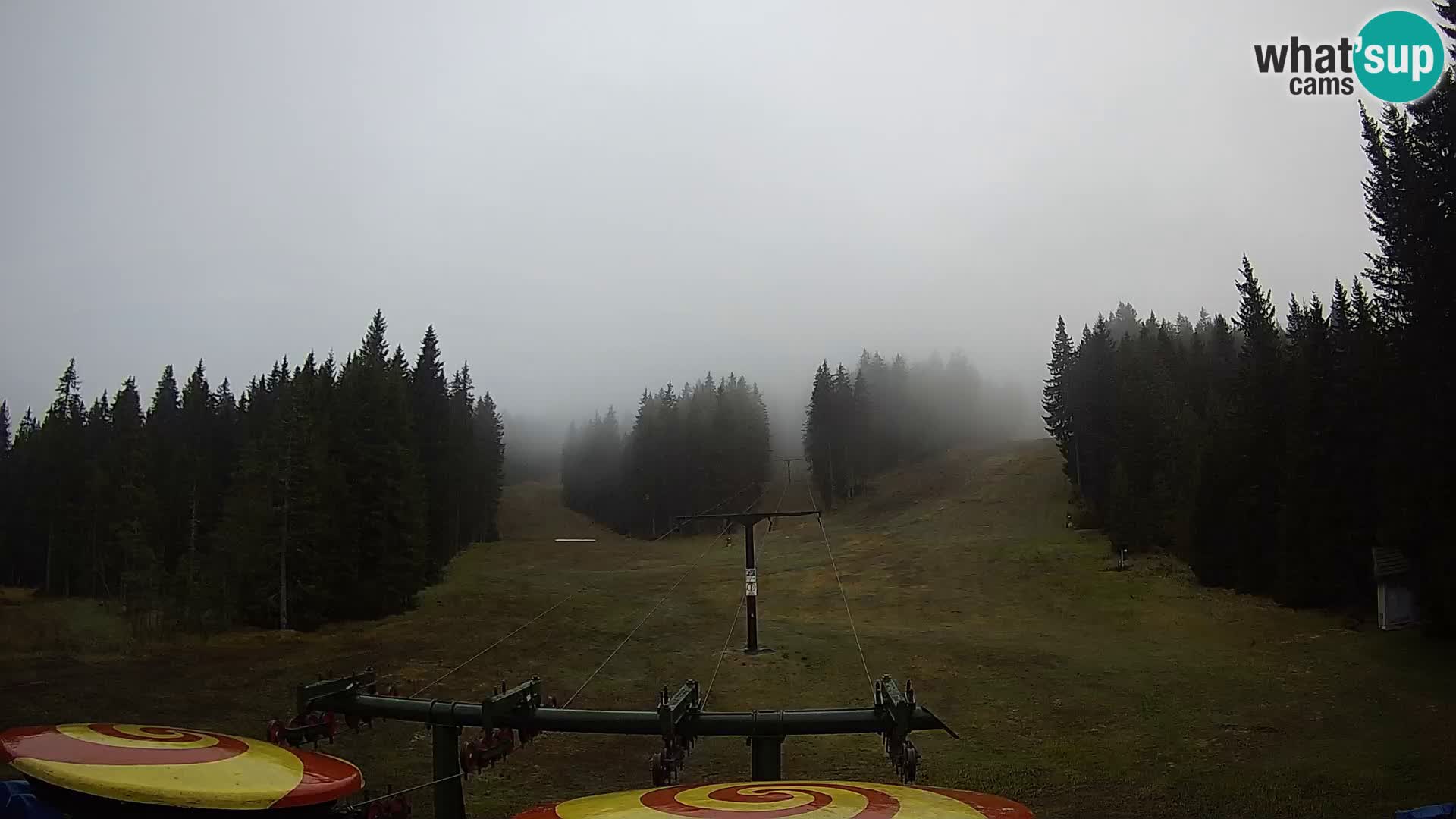 Skijalište Rogla web kamera Ostruščica proga 1 in 2