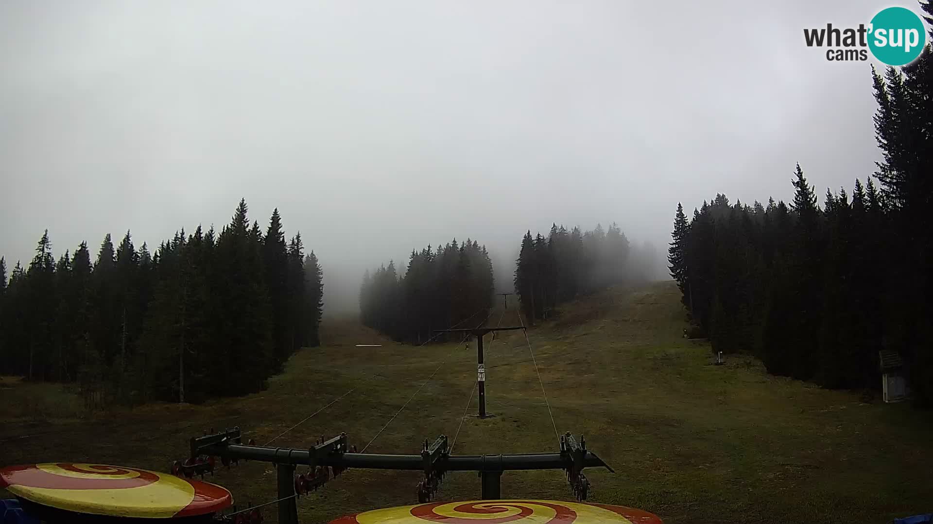 Comprensorio sciistico Rogla Webcam live Ostruščica piste 1 e 2