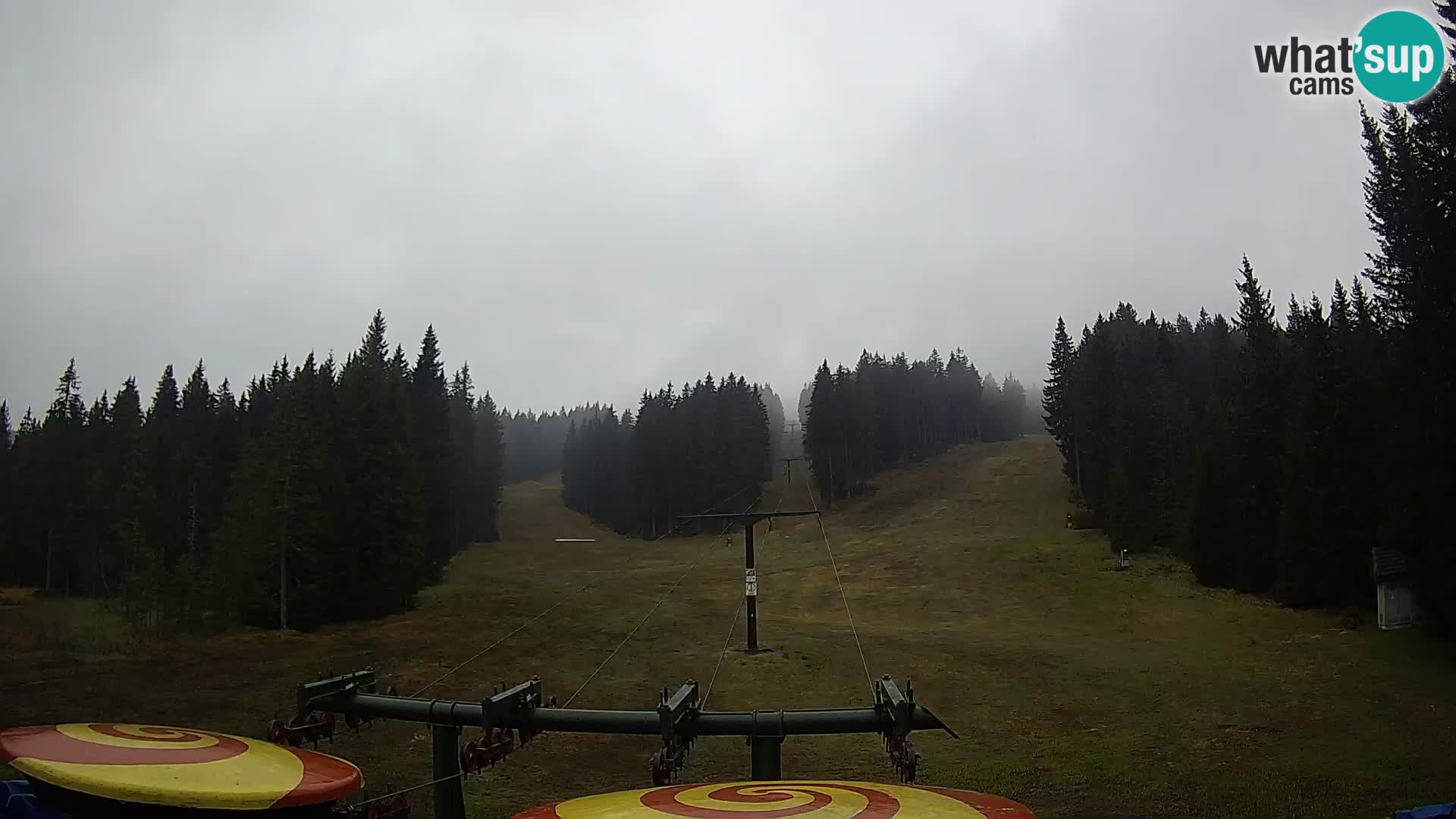 Skijalište Rogla web kamera Ostruščica proga 1 in 2