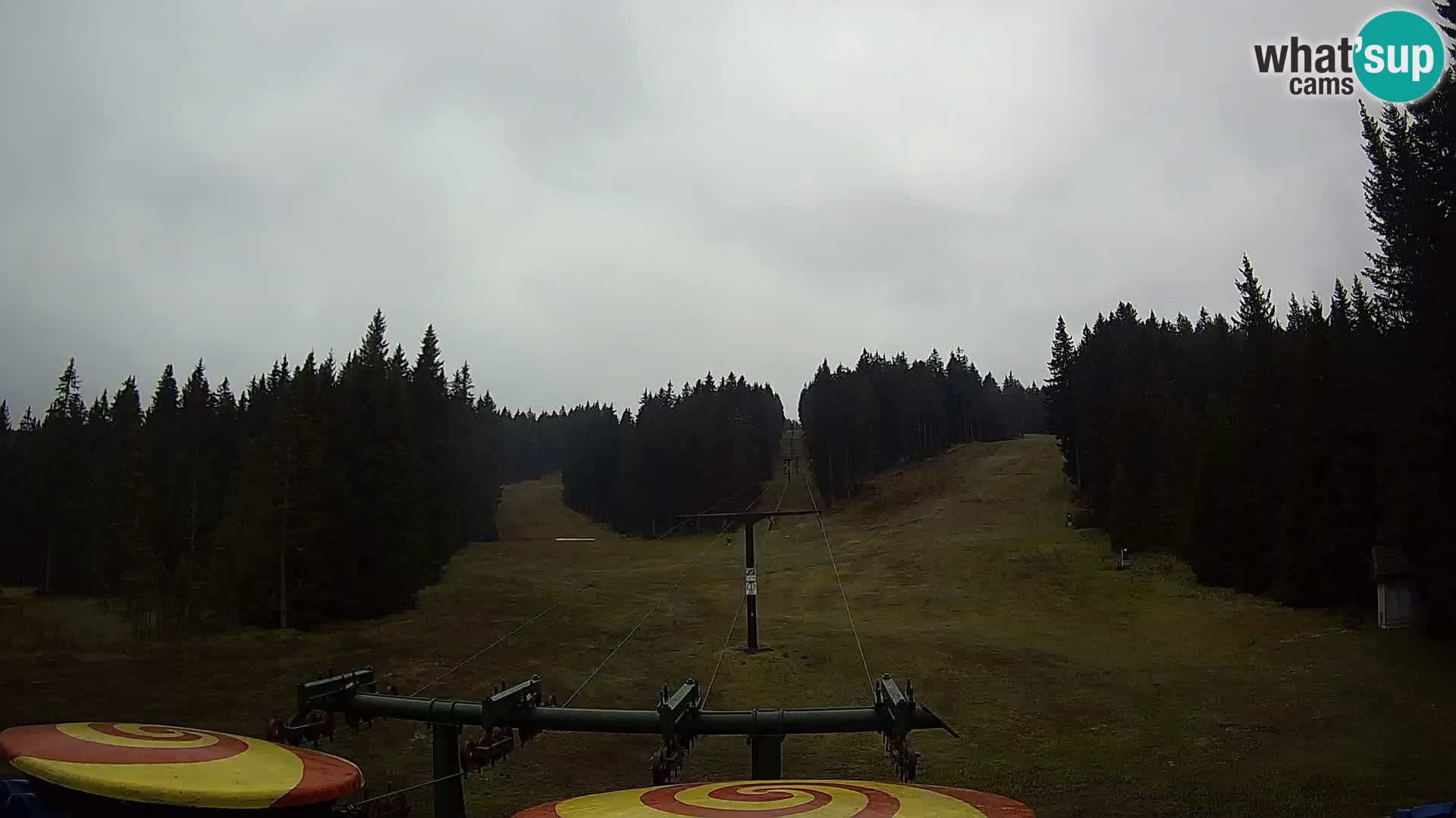 Comprensorio sciistico Rogla Webcam live Ostruščica piste 1 e 2