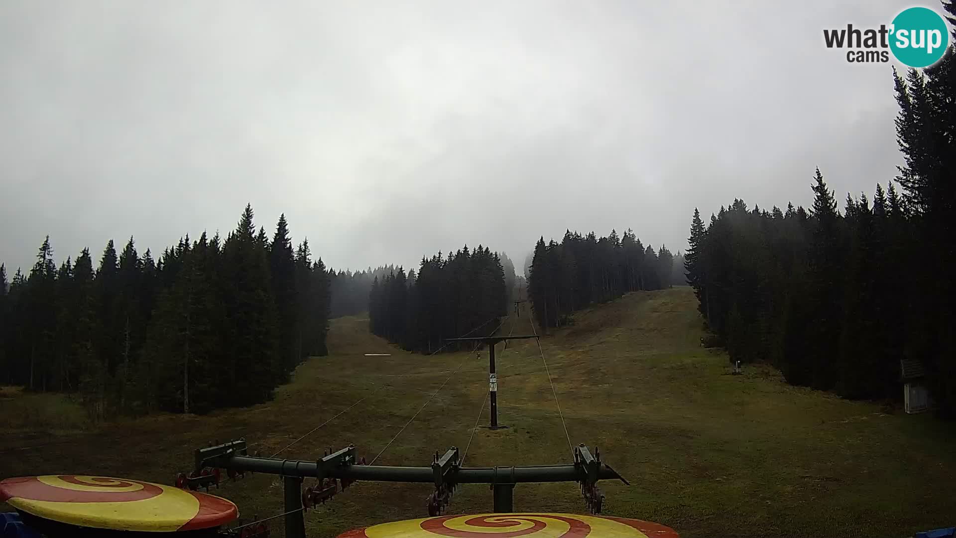 Comprensorio sciistico Rogla Webcam live Ostruščica piste 1 e 2