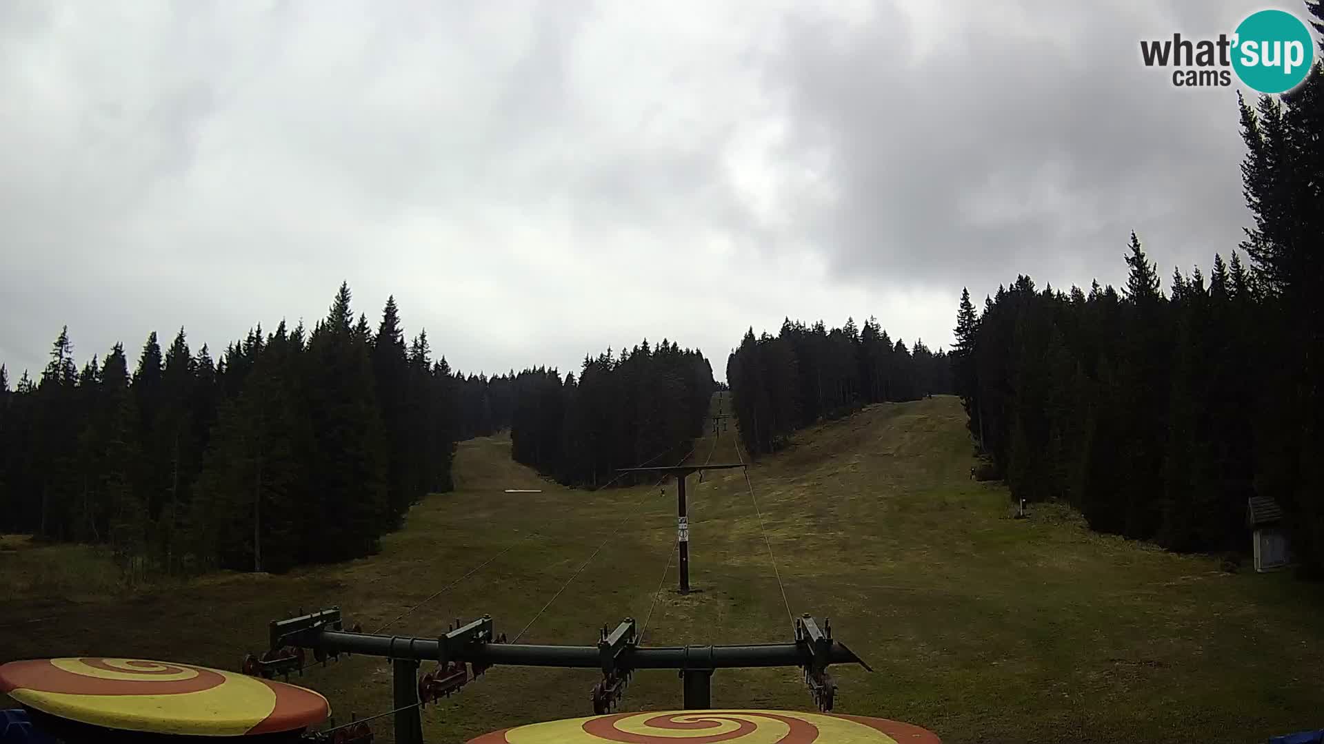 Skigebiet Rogla Webcam Ostruščica Piste 1 und 2