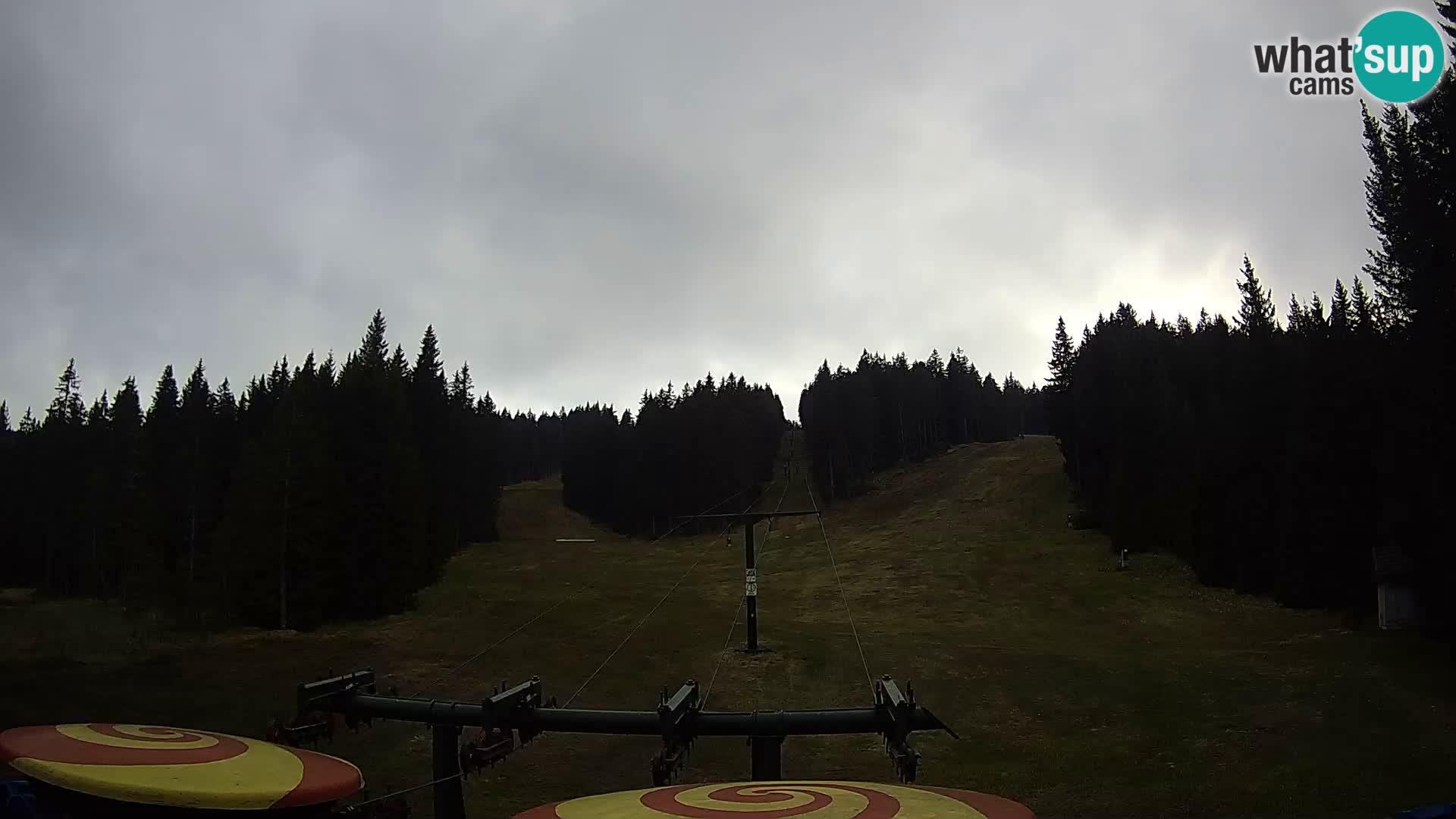 Comprensorio sciistico Rogla Webcam live Ostruščica piste 1 e 2