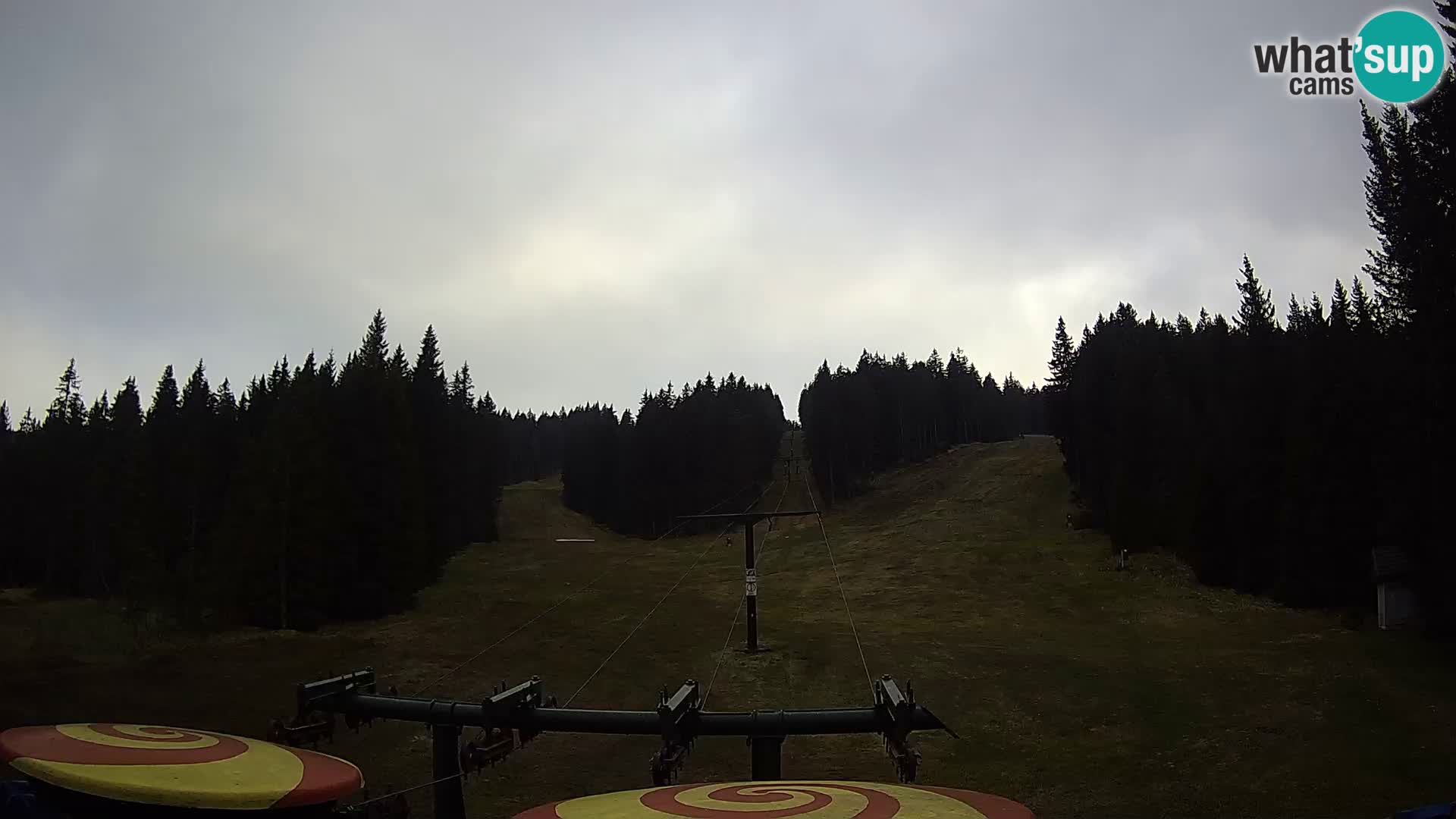 Skijalište Rogla web kamera Ostruščica proga 1 in 2