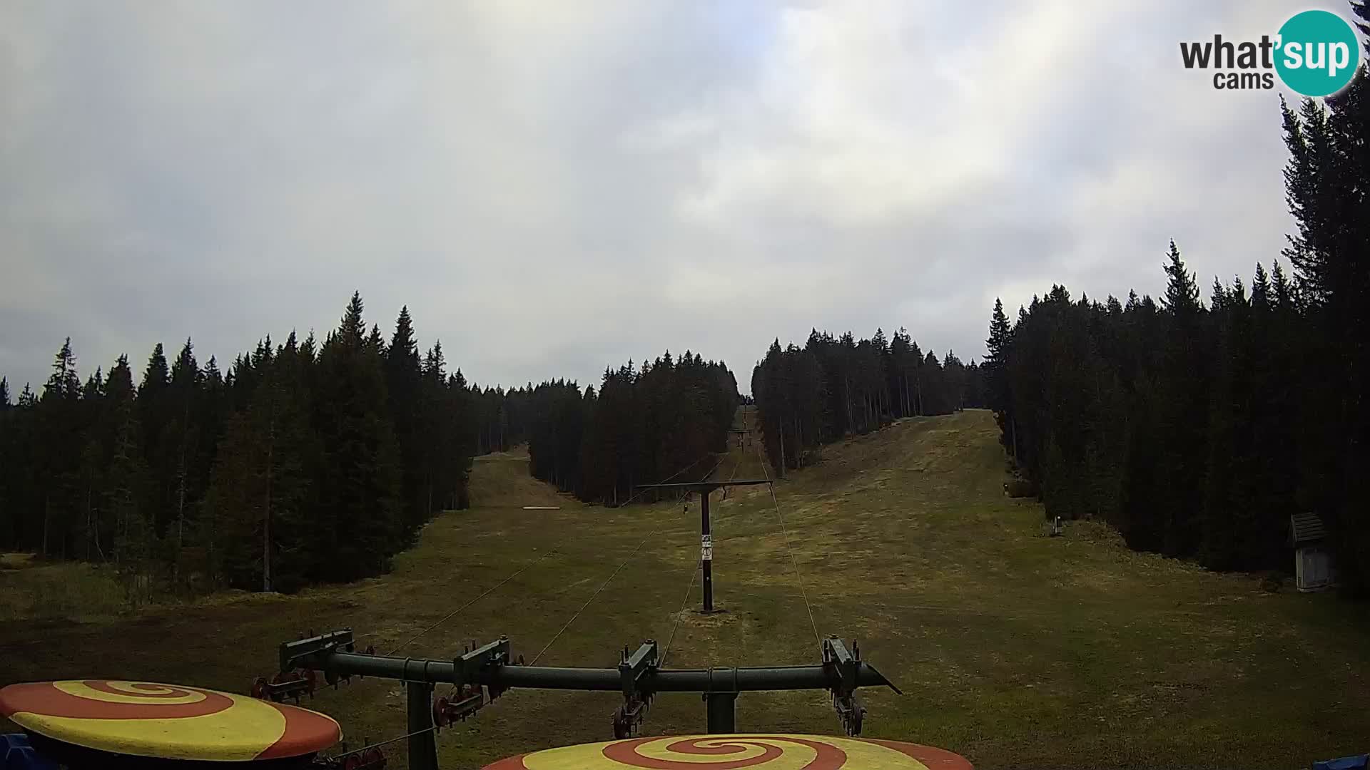 Comprensorio sciistico Rogla Webcam live Ostruščica piste 1 e 2