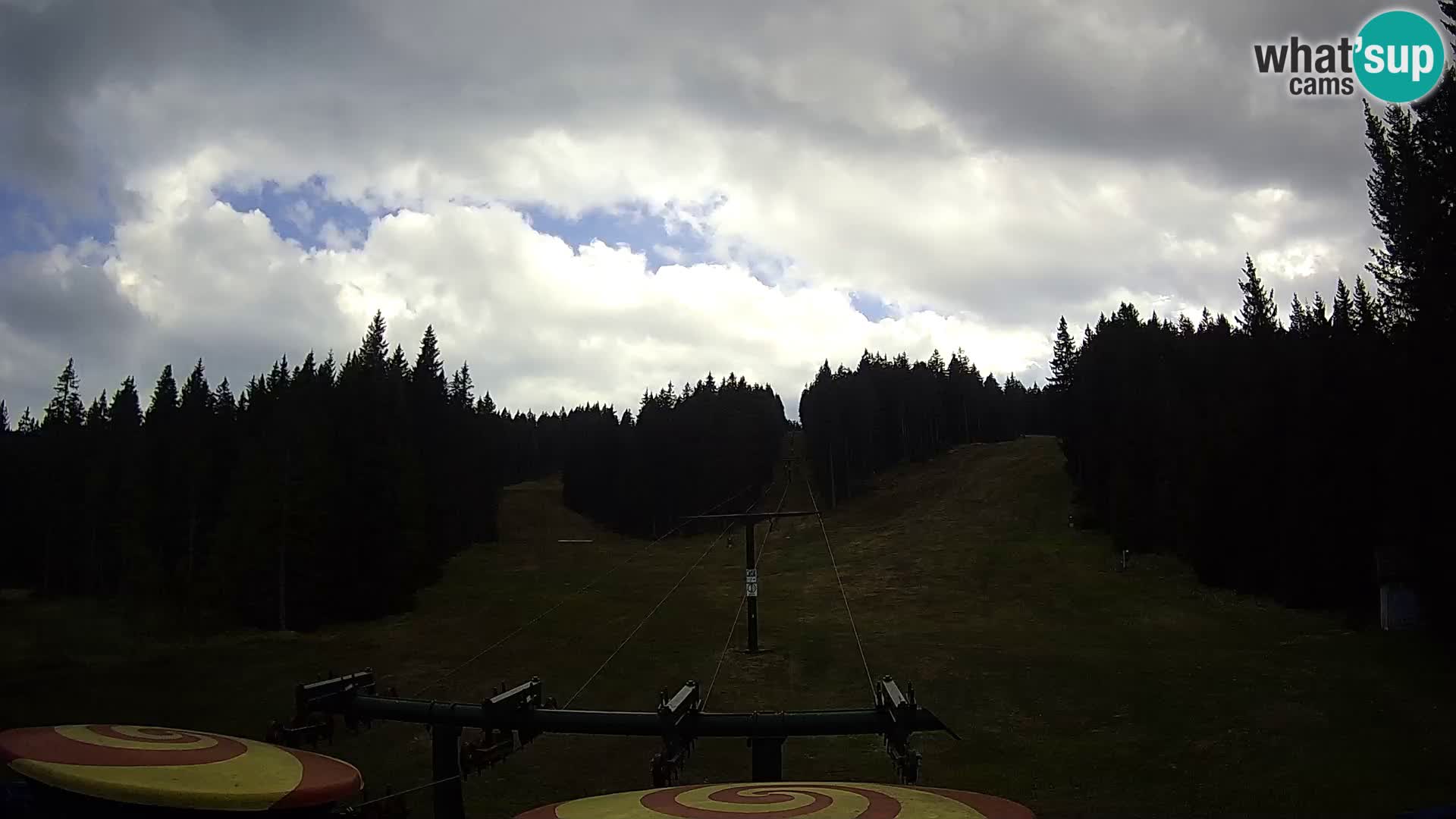 Skigebiet Rogla Webcam Ostruščica Piste 1 und 2