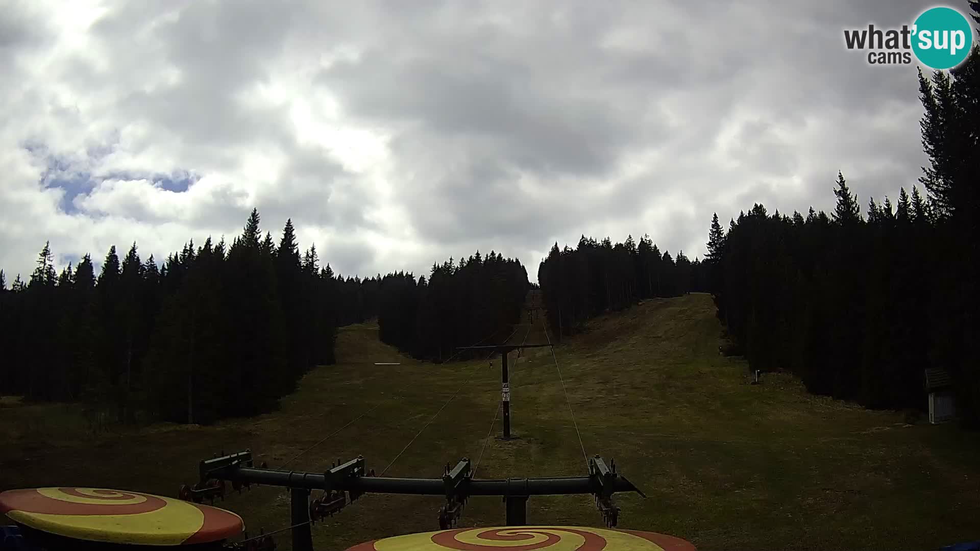 Skigebiet Rogla Webcam Ostruščica Piste 1 und 2