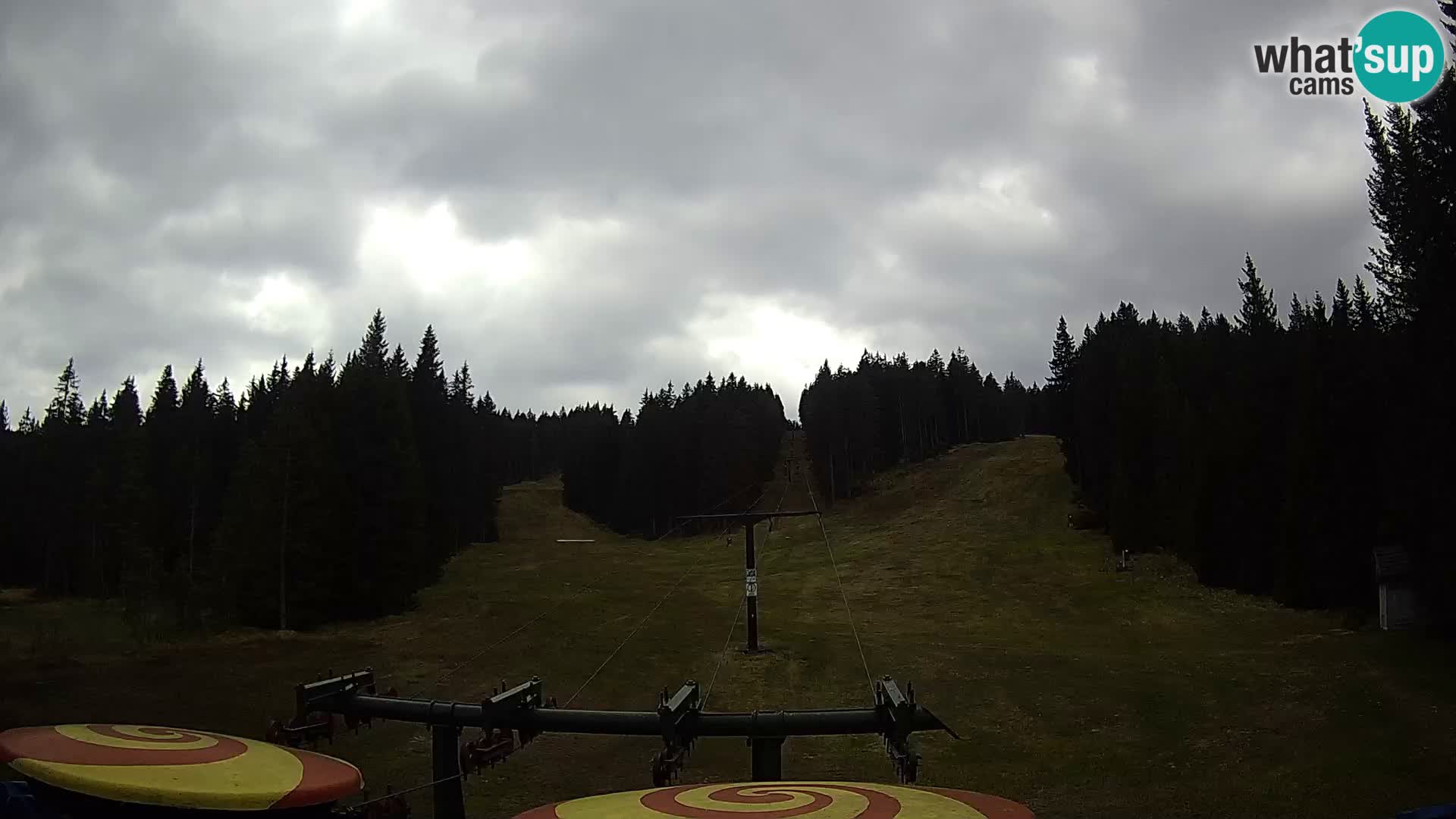 Skigebiet Rogla Webcam Ostruščica Piste 1 und 2