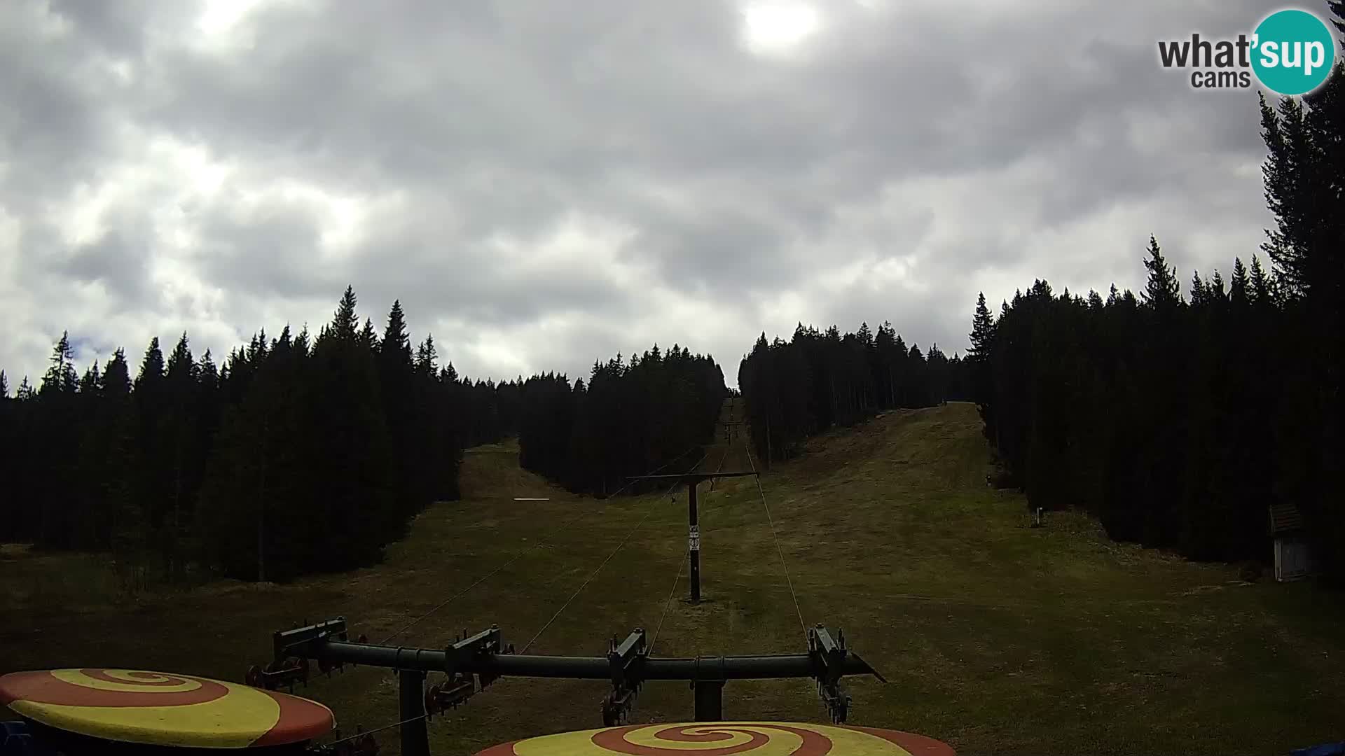 Skigebiet Rogla Webcam Ostruščica Piste 1 und 2