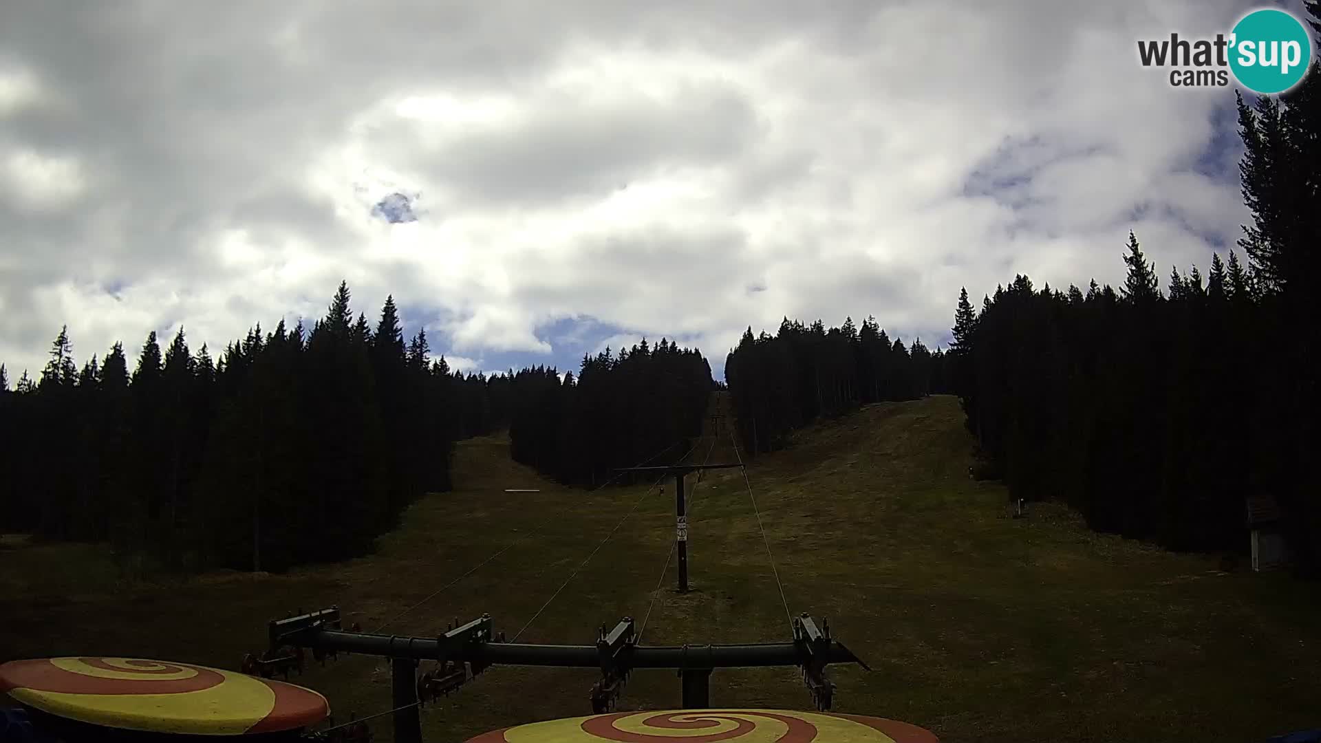 Skigebiet Rogla Webcam Ostruščica Piste 1 und 2