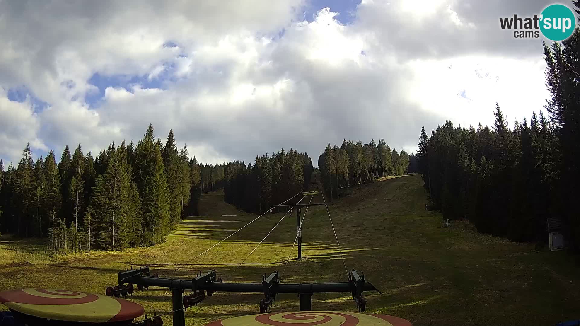 Skigebiet Rogla Webcam Ostruščica Piste 1 und 2