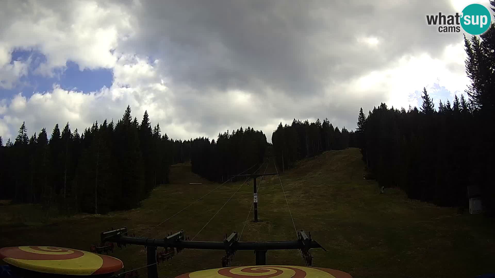 Comprensorio sciistico Rogla Webcam live Ostruščica piste 1 e 2