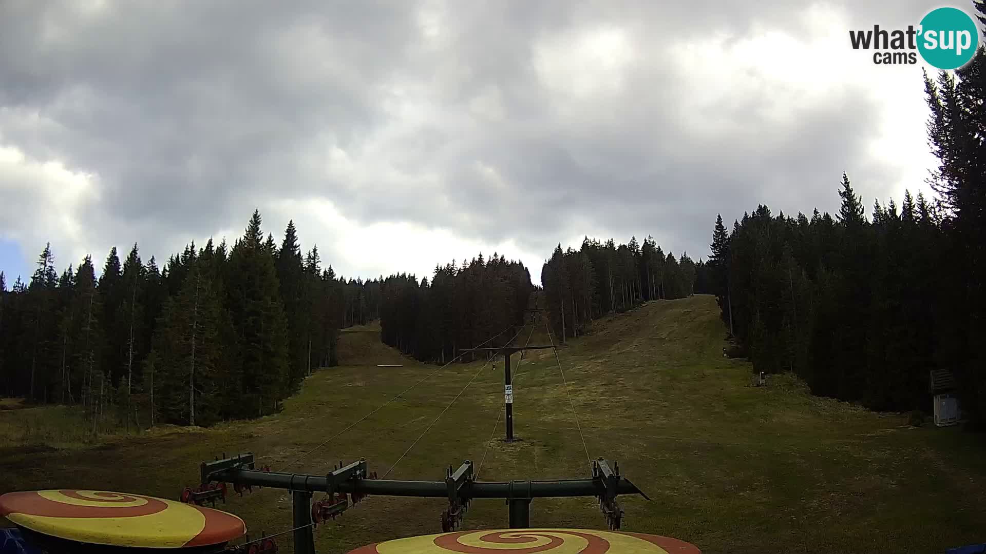 Comprensorio sciistico Rogla Webcam live Ostruščica piste 1 e 2