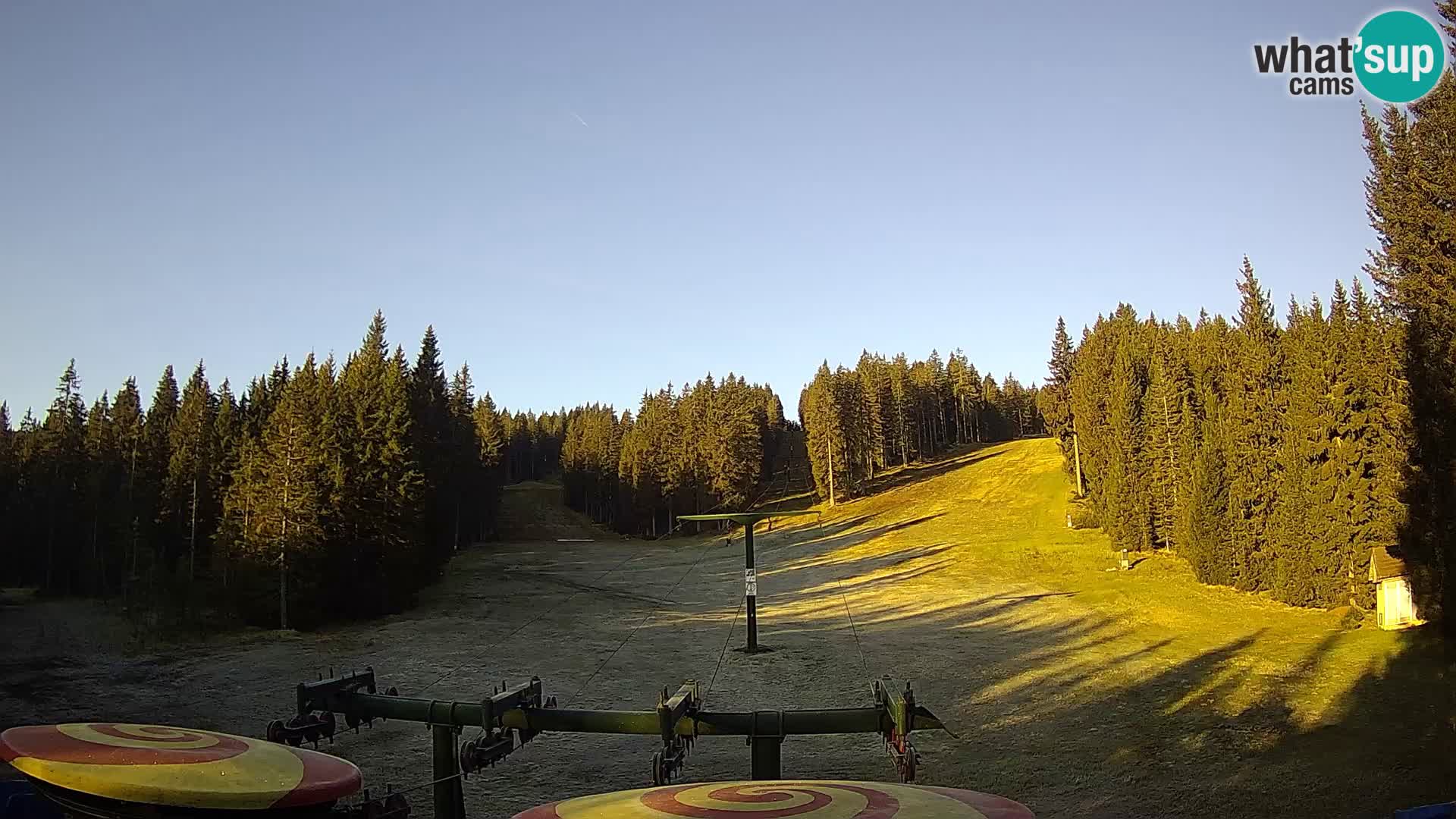 Comprensorio sciistico Rogla Webcam live Ostruščica piste 1 e 2