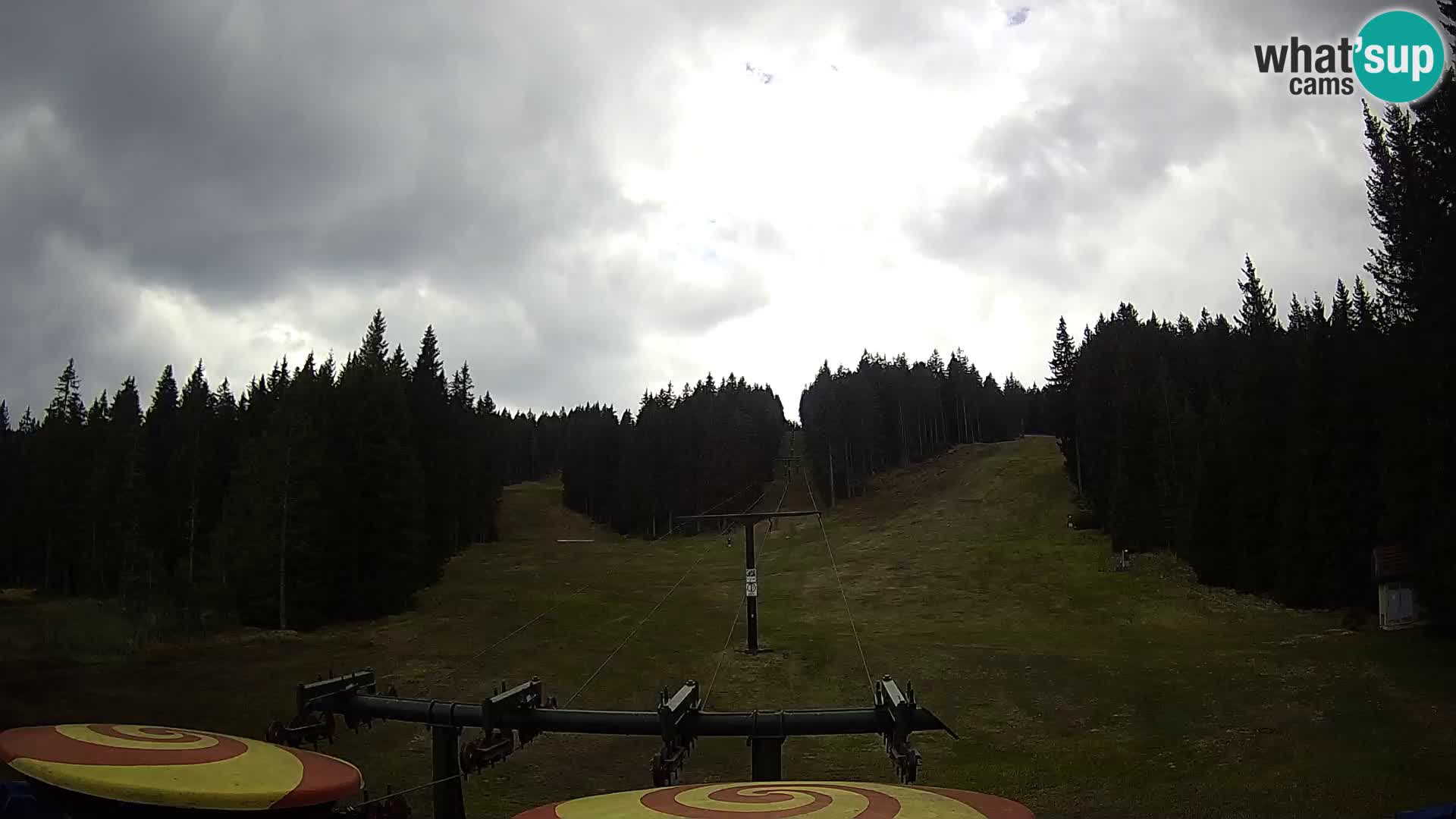 Skijalište Rogla web kamera Ostruščica proga 1 in 2