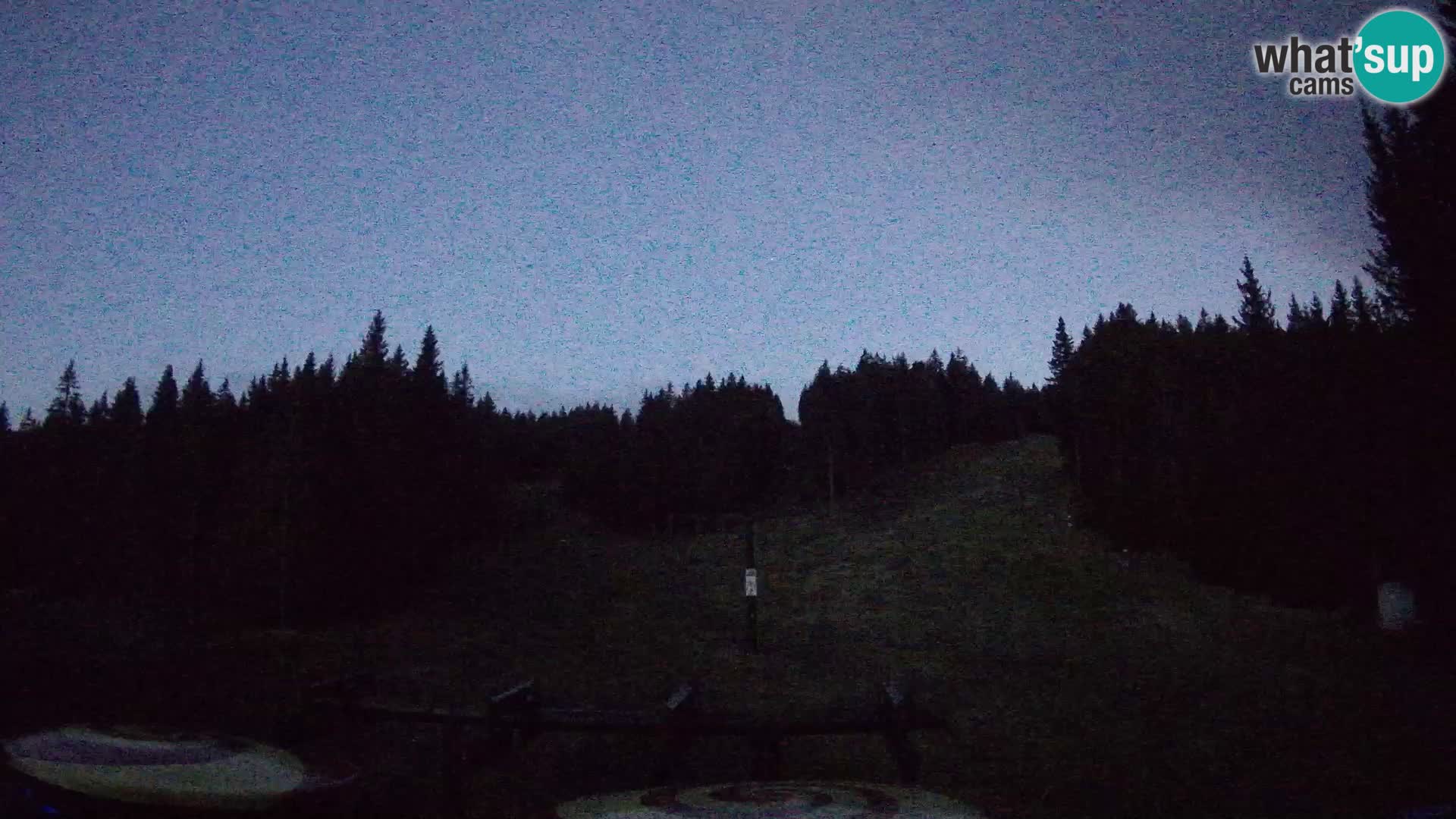 Skijalište Rogla web kamera Ostruščica proga 1 in 2