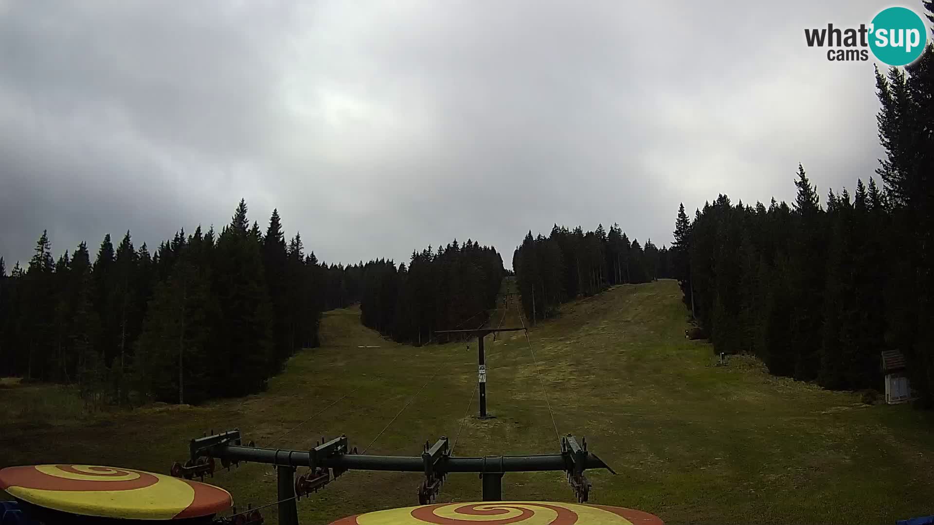 Skigebiet Rogla Webcam Ostruščica Piste 1 und 2