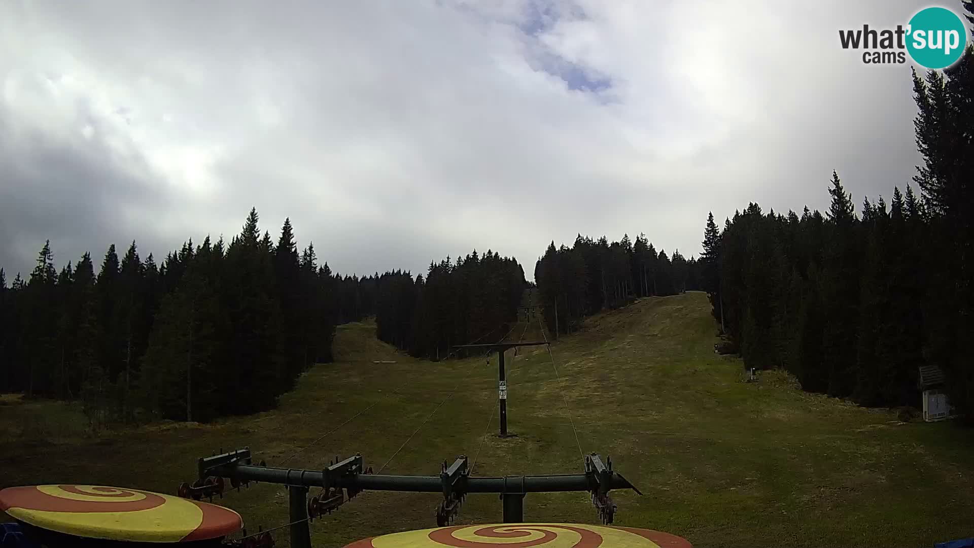 Skigebiet Rogla Webcam Ostruščica Piste 1 und 2
