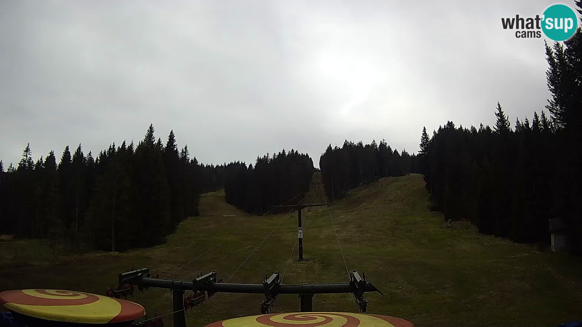Skigebiet Rogla Webcam Ostruščica Piste 1 und 2