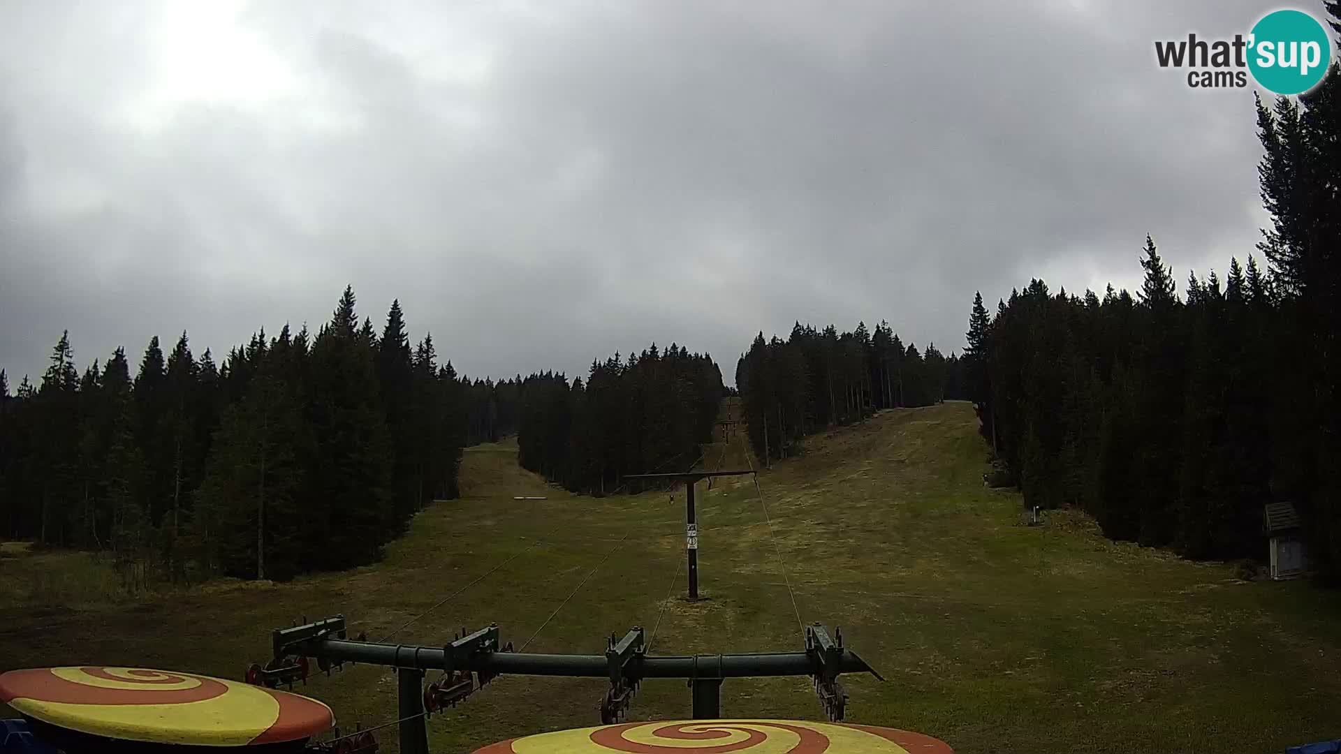 Skijalište Rogla web kamera Ostruščica proga 1 in 2