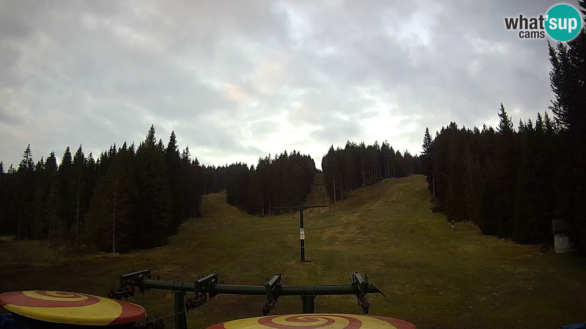 Smučišče Rogla Spletna kamera Ostruščica proga 1 in 2