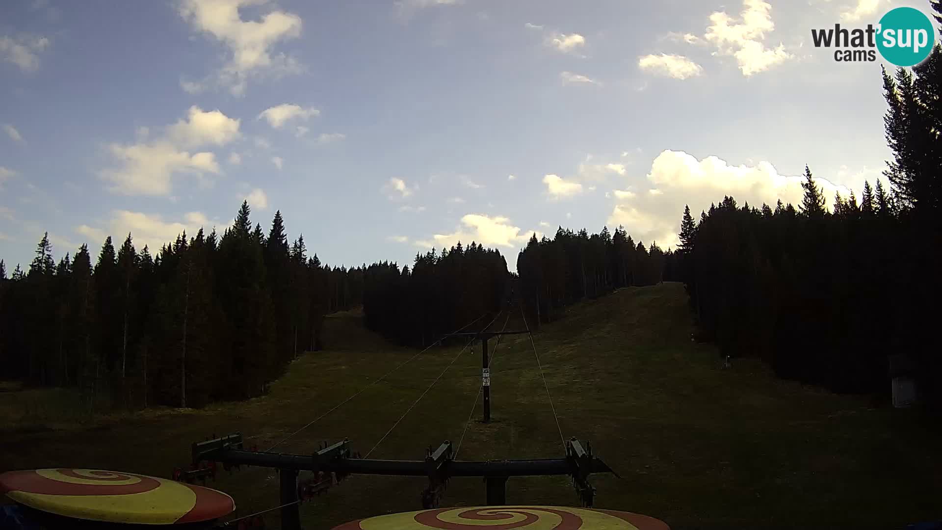 Comprensorio sciistico Rogla Webcam live Ostruščica piste 1 e 2