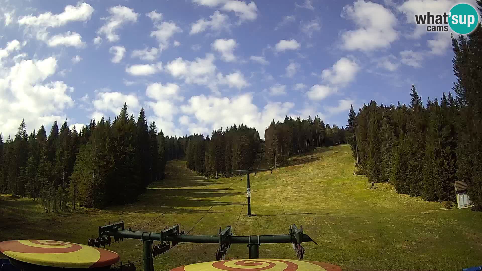 Skijalište Rogla web kamera Ostruščica proga 1 in 2