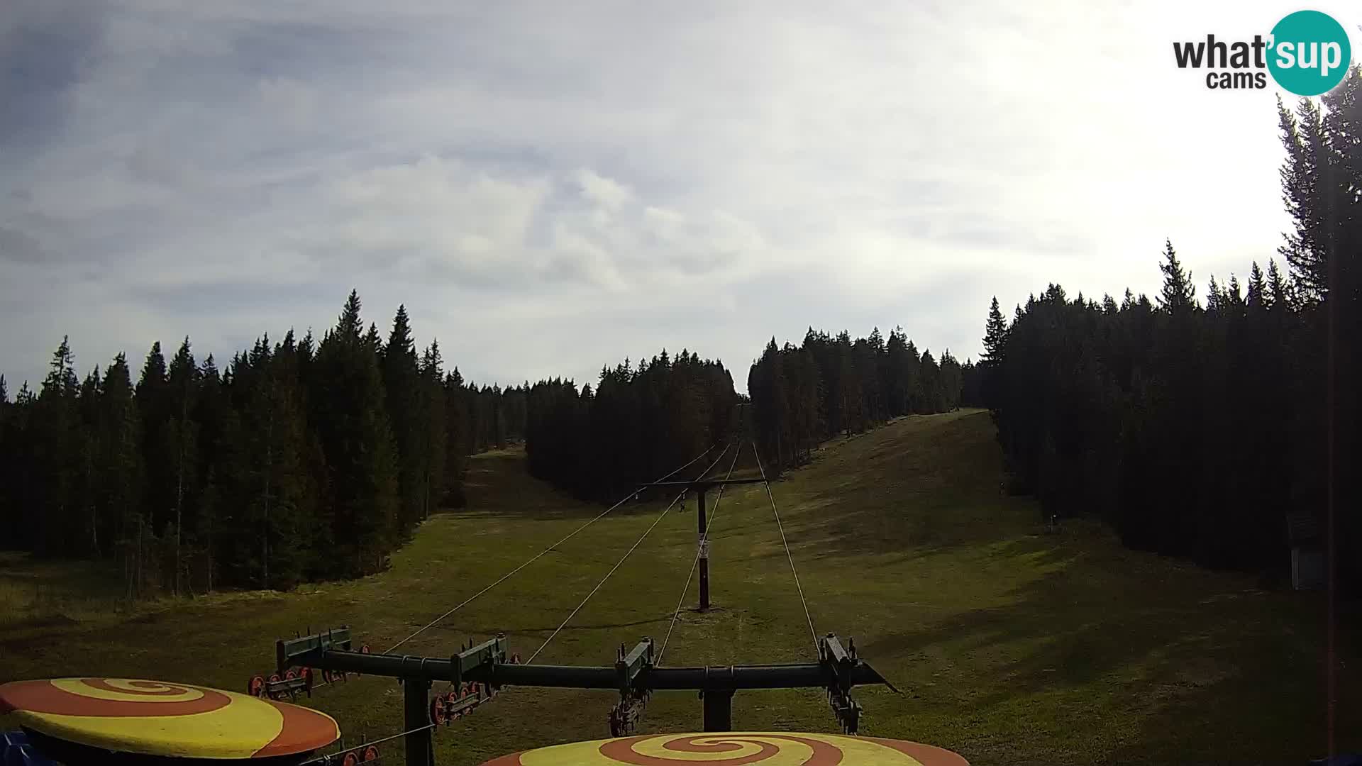 Skijalište Rogla web kamera Ostruščica proga 1 in 2