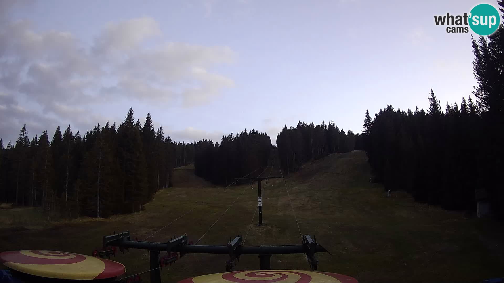 Comprensorio sciistico Rogla Webcam live Ostruščica piste 1 e 2
